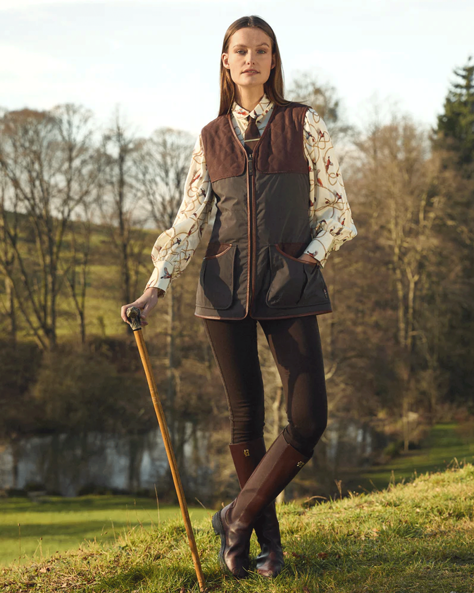 Holland Cooper Clay Vest