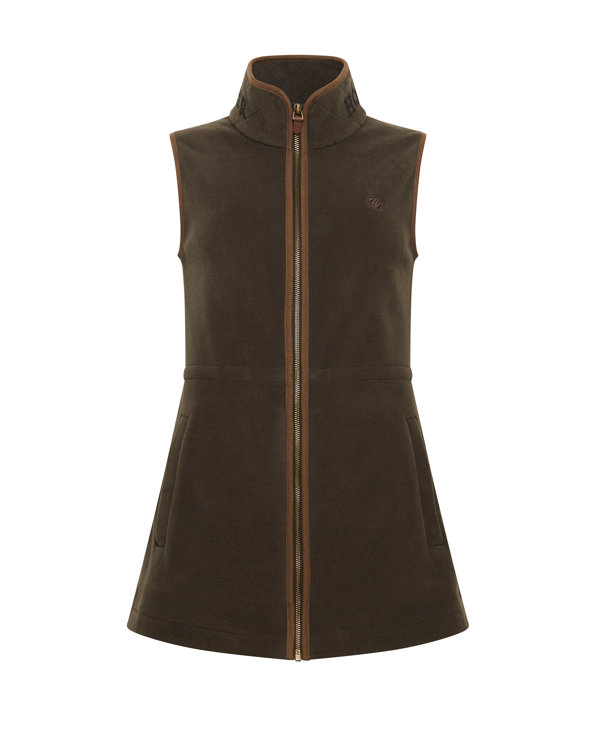 Holland Cooper Country Longline Fleece Gilet