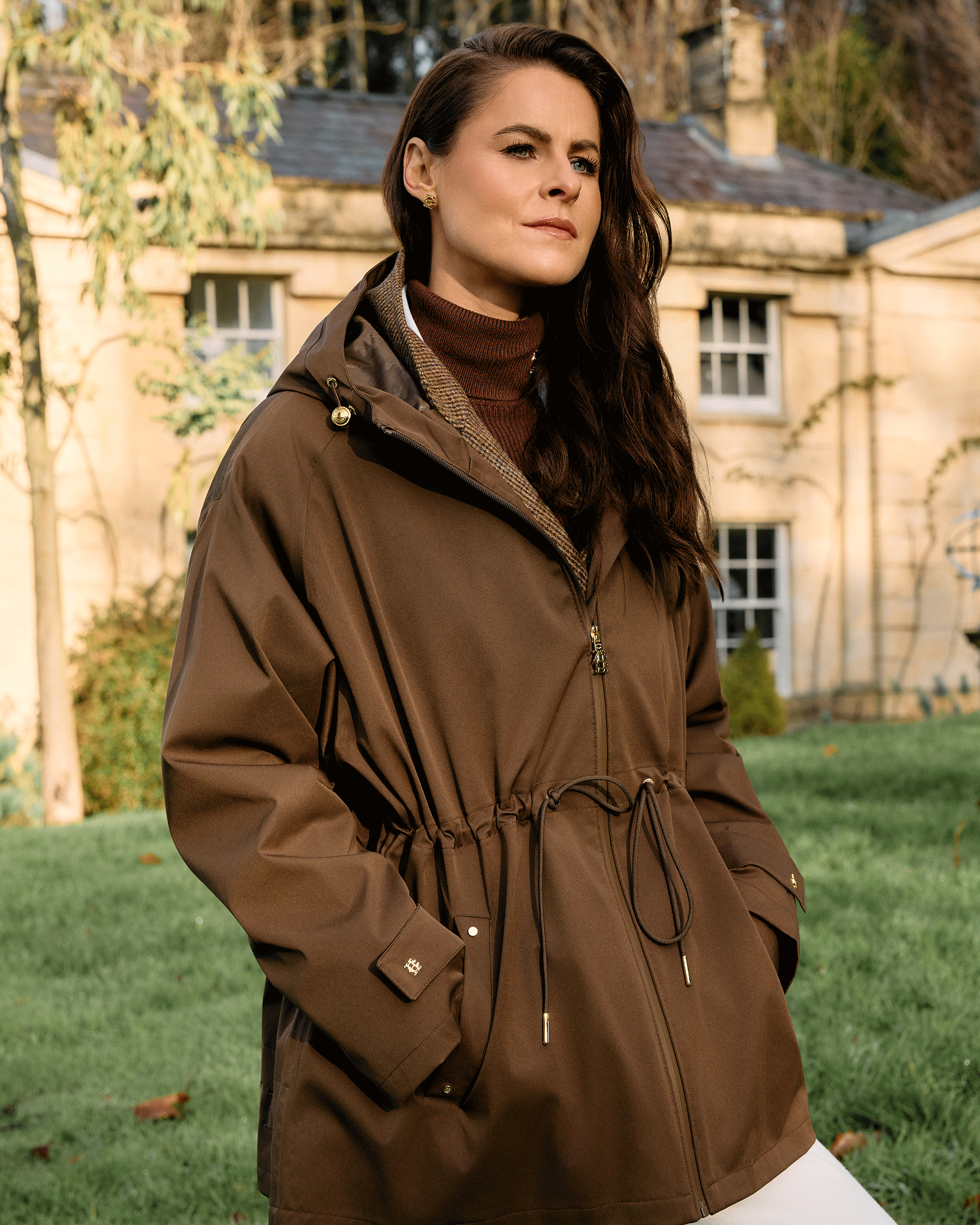 Holland Cooper One-Size Waterproof Parka