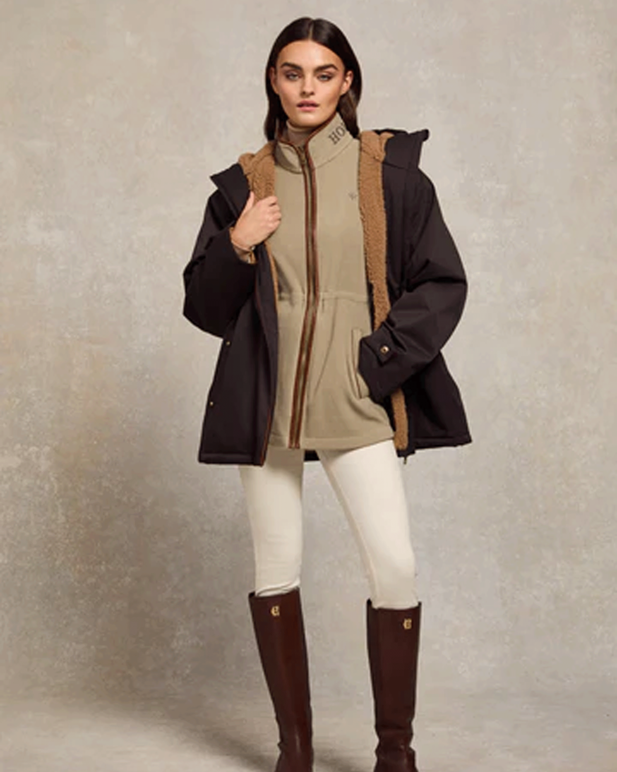 Holland Cooper Country Longline Fleece