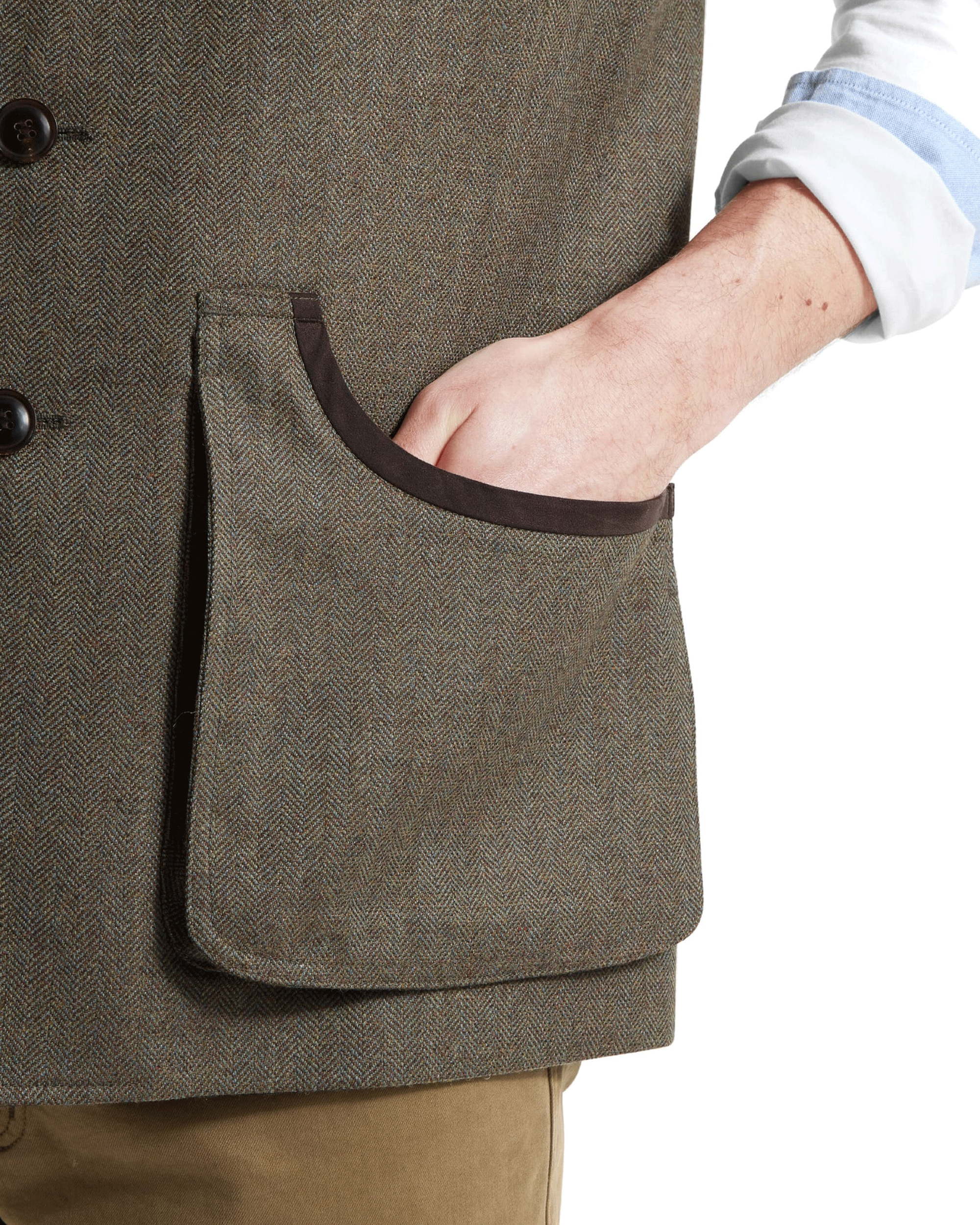 Schoffel Men's Holcot Tweed Waistcoat