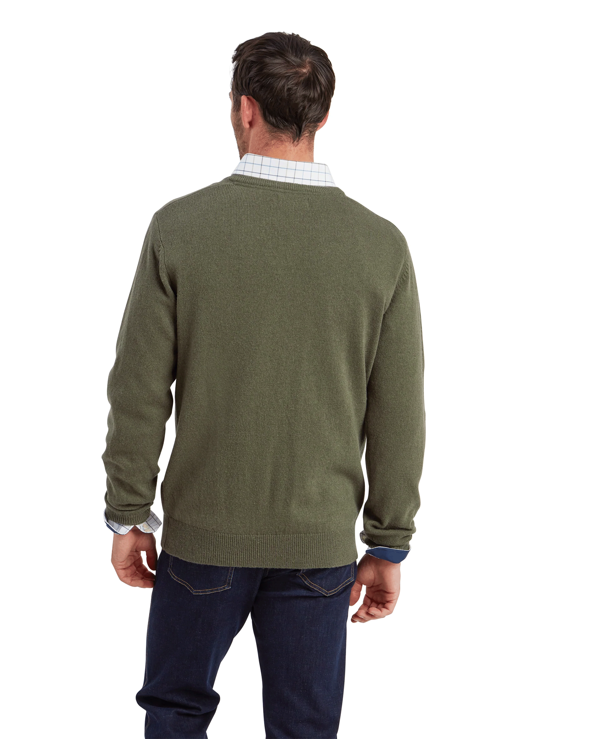 Schoffel Men's Lewis Lambswool V Neck Jumper