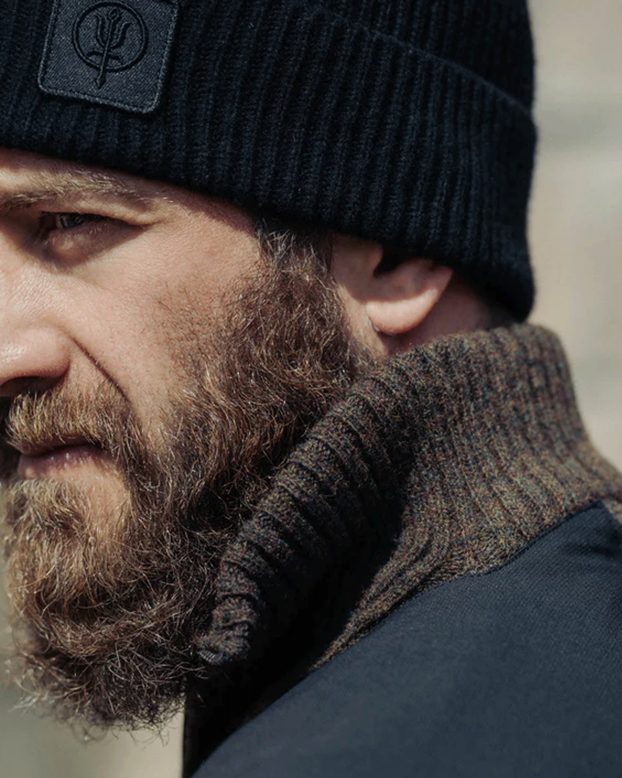 ThruDark HeriTech Funnel Neck Jumper
