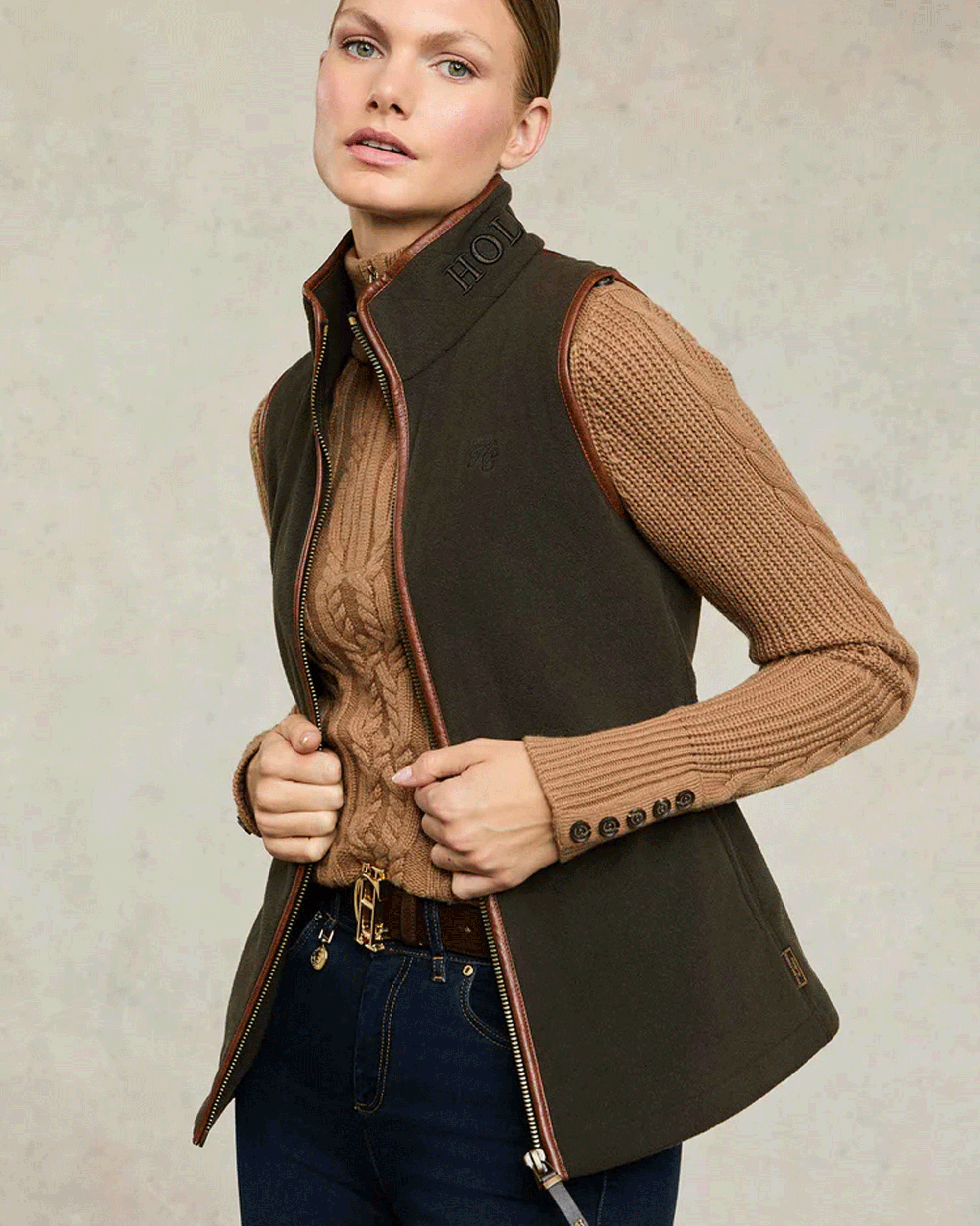 Holland Cooper Country Fleece Gilet