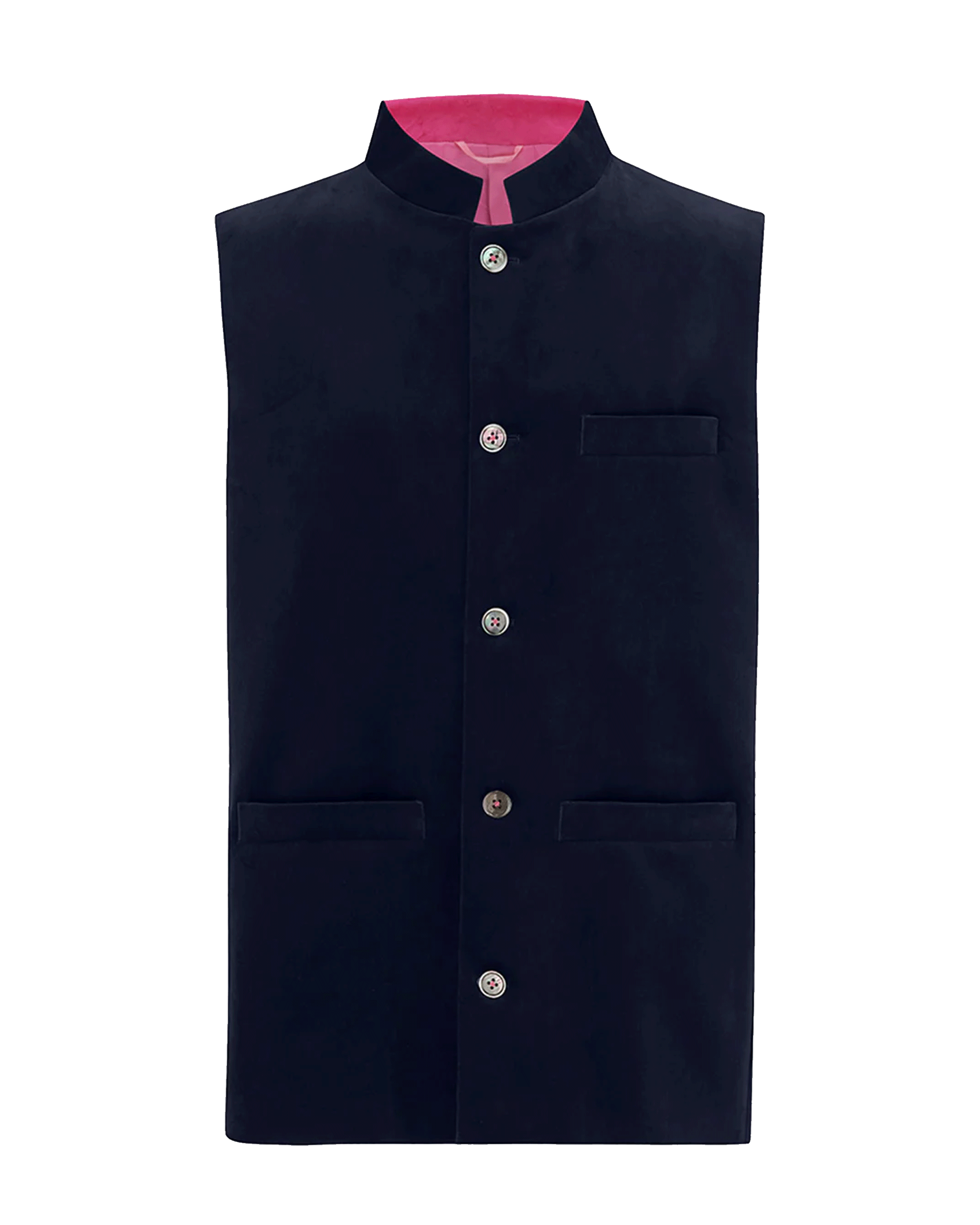 Jax Velvet Nehru Gilet