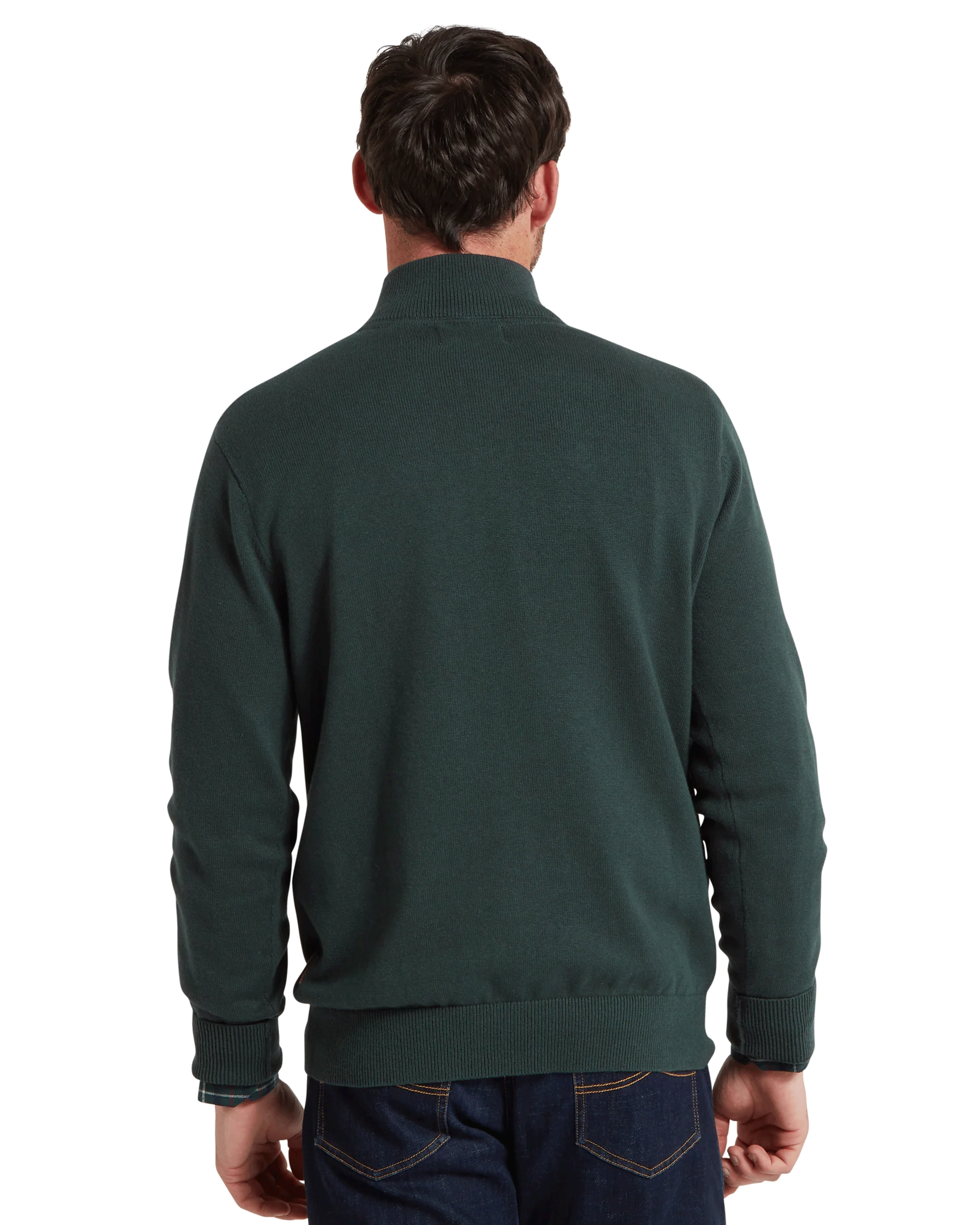 Schoffel Men's Calton Cotton Cashmere 1/4 Zip