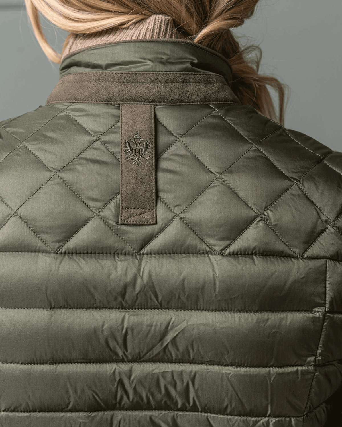Habsburg Down Jacket Wartenburg with Knit Sleeves