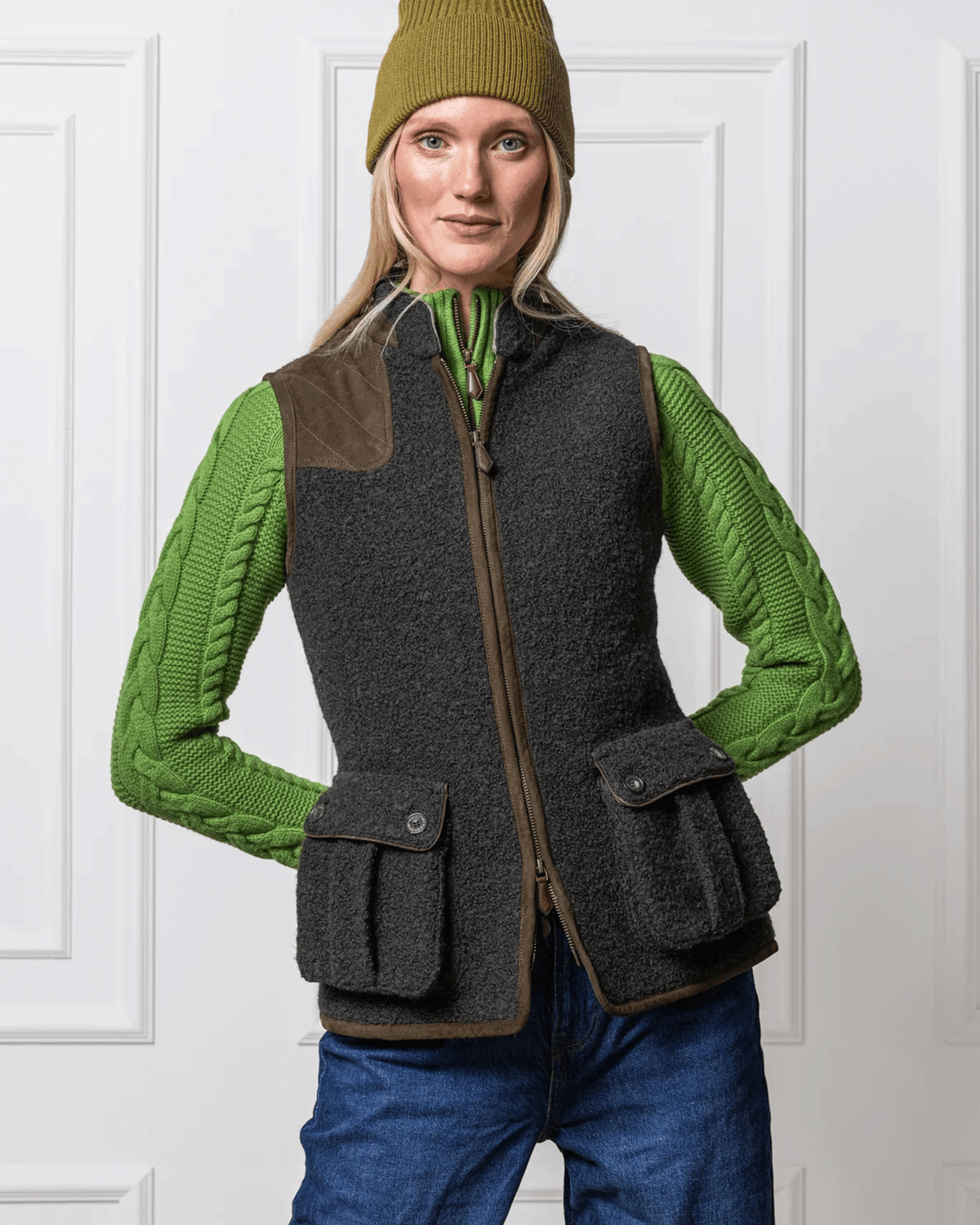 Habsburg Vest Falkenstein in boiled wool