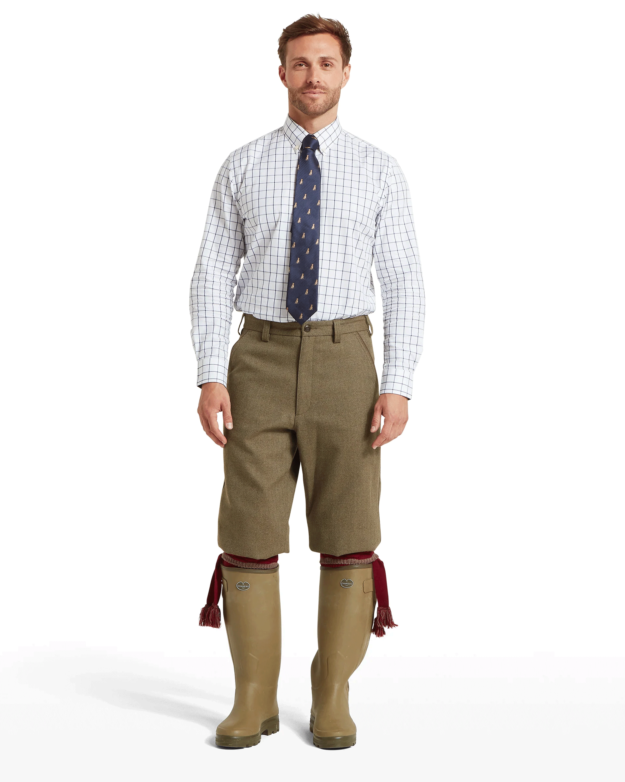 Schoffel Men's Tweed Plus Fours