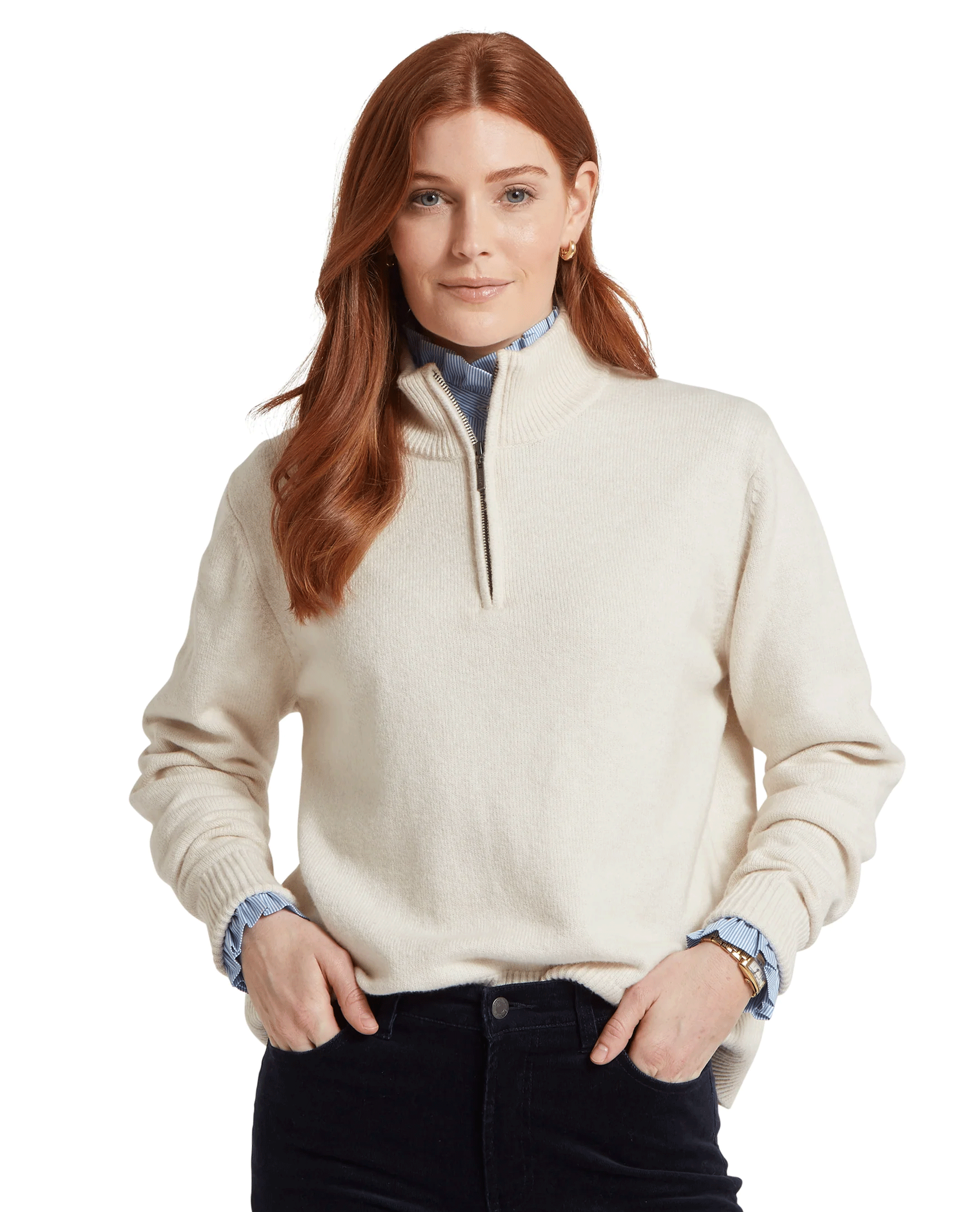 Schoffel Ladies Thorably 1/4 Zip Jumper