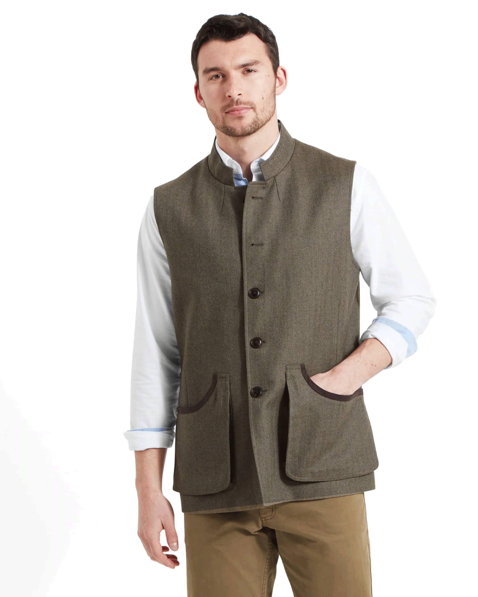 Schoffel Men's Holcot Tweed Waistcoat
