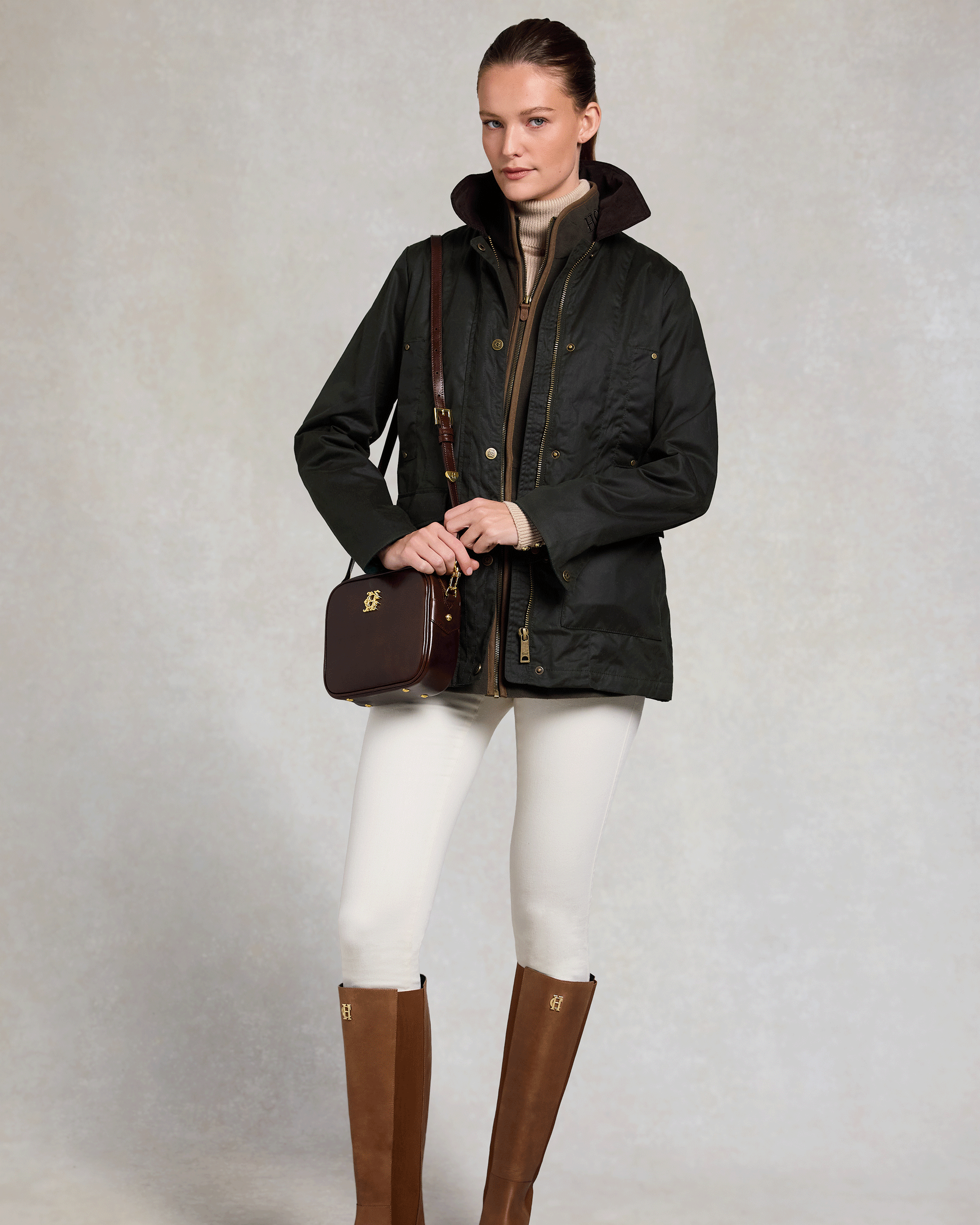 Holland Cooper Country Longline Fleece Gilet