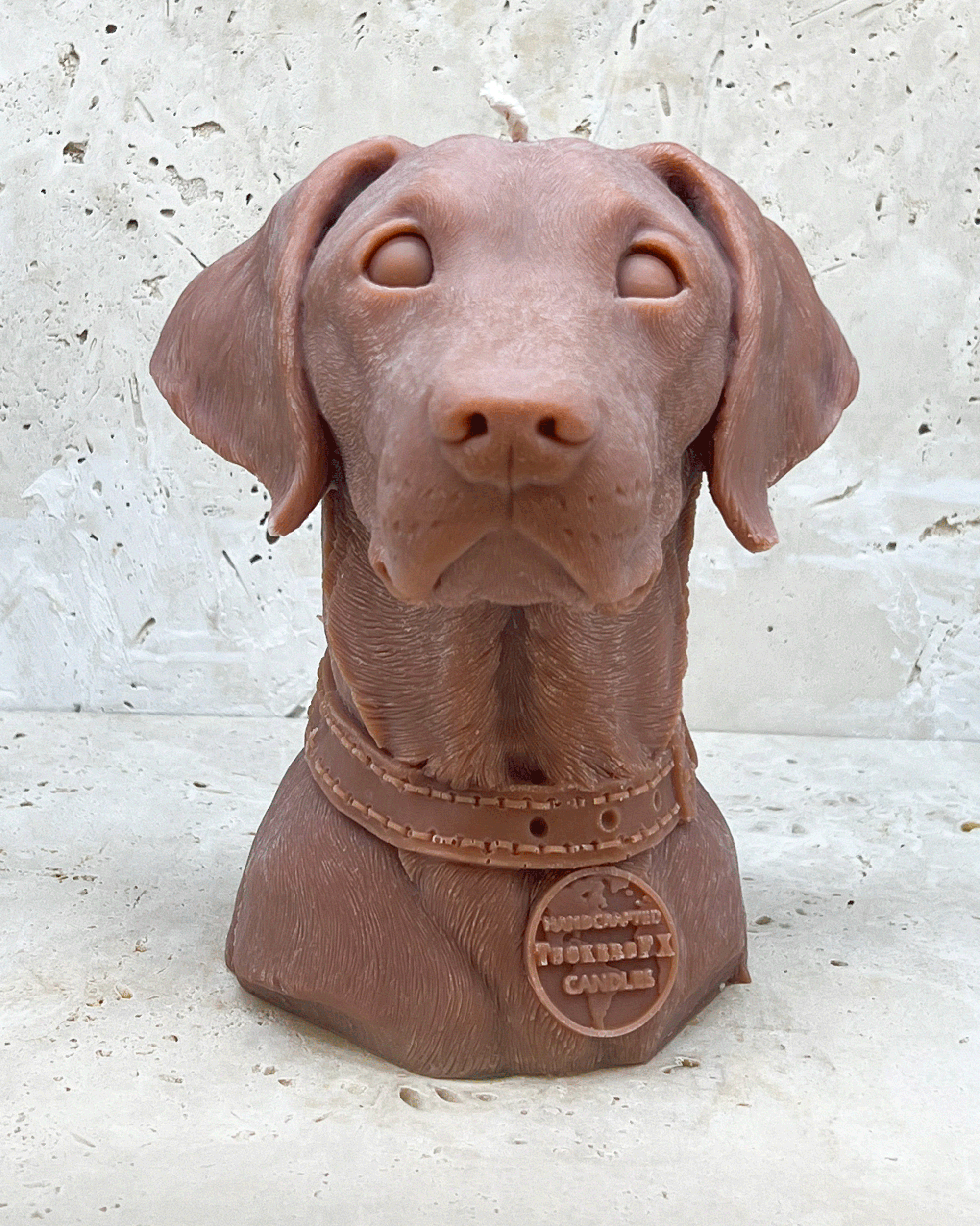 Labrador Dog Candle