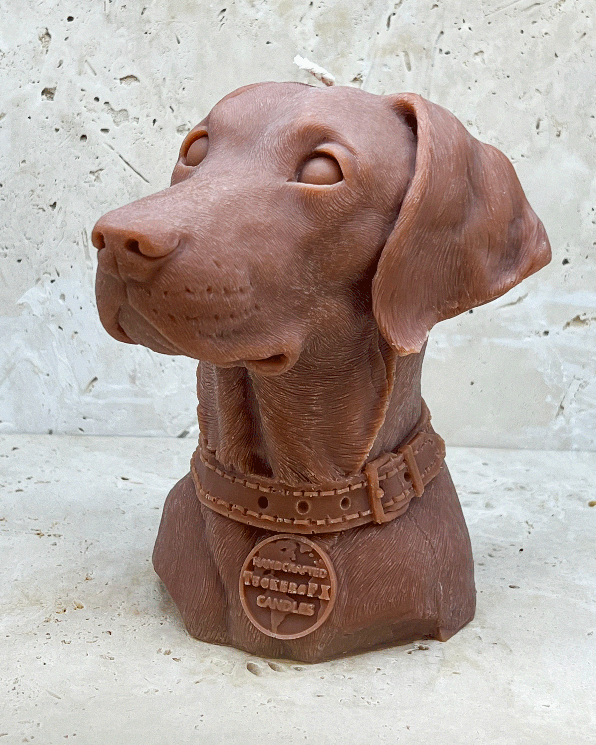 Labrador Dog Candle