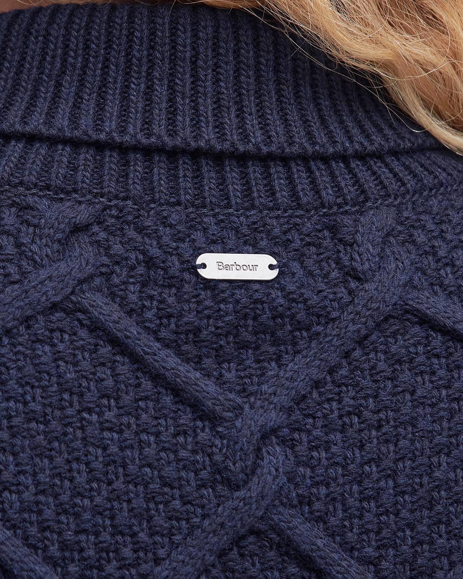 Barbour Burne Roll Neck Knitted Jumper