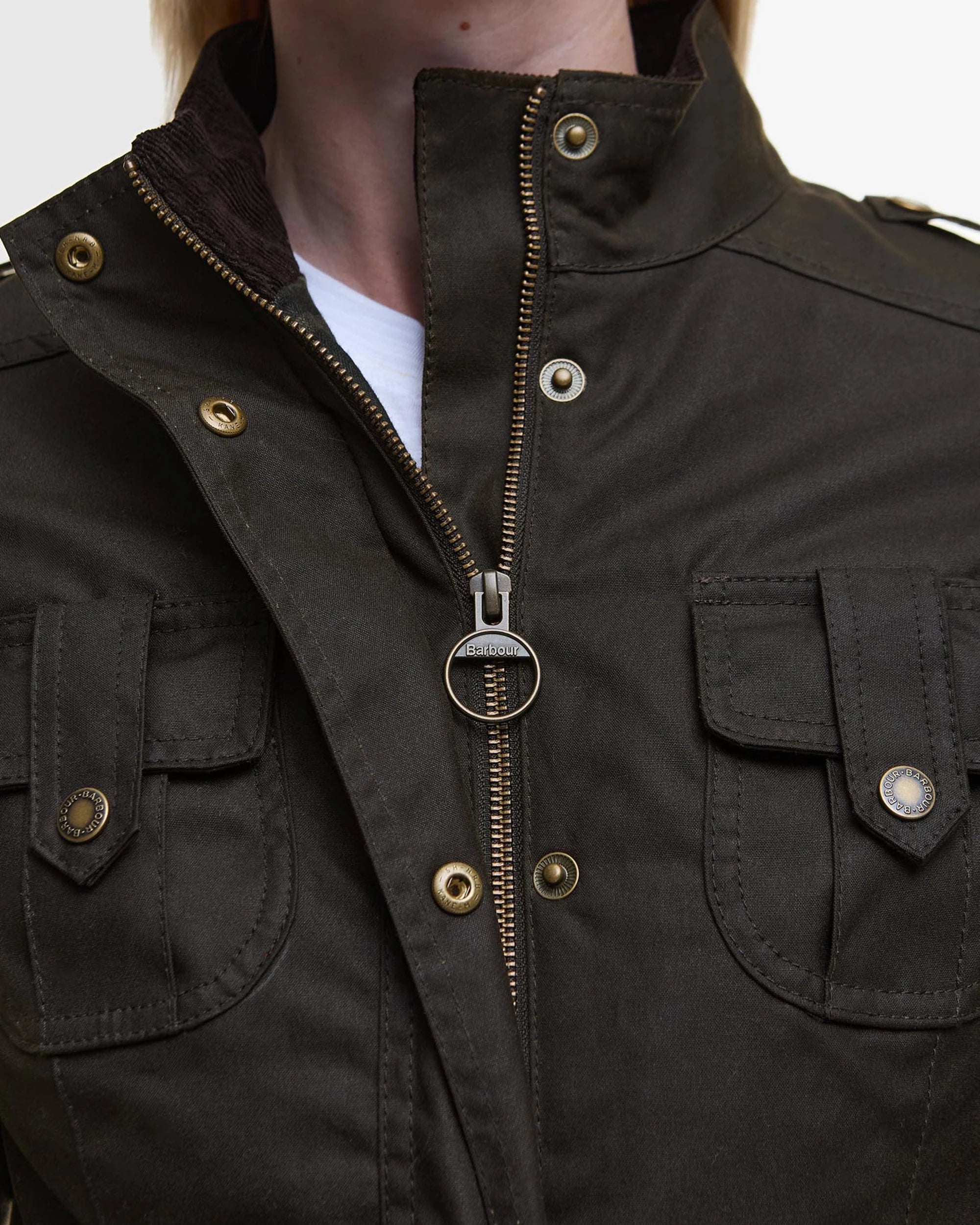 Barbour Ladies Winter Defence Wax Jacket