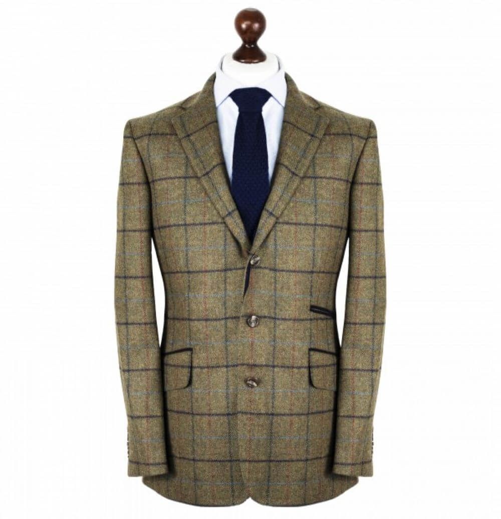 Check Suit Jacket