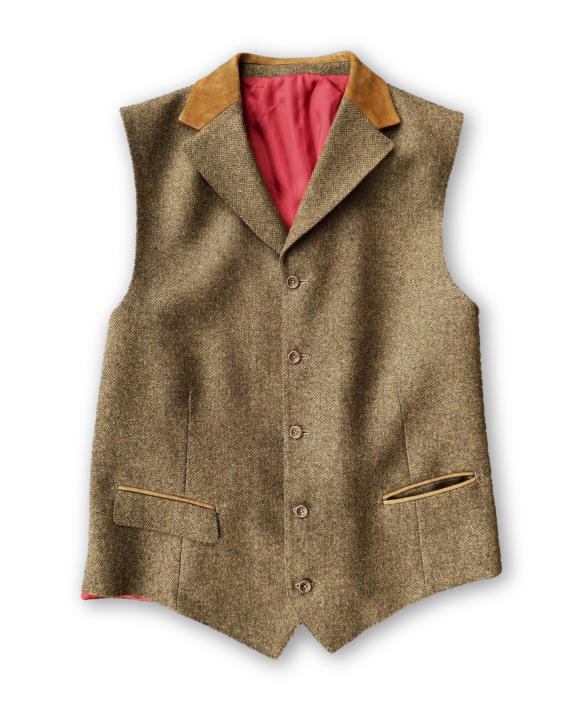 E. J. Churchill Tweed Waistcoat by Crow and Jester
