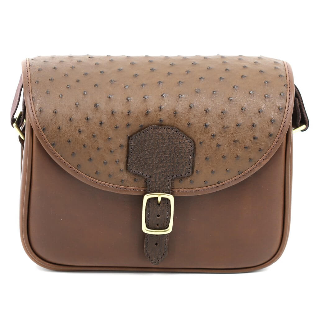 Freya Ostrich Cartridge Bag