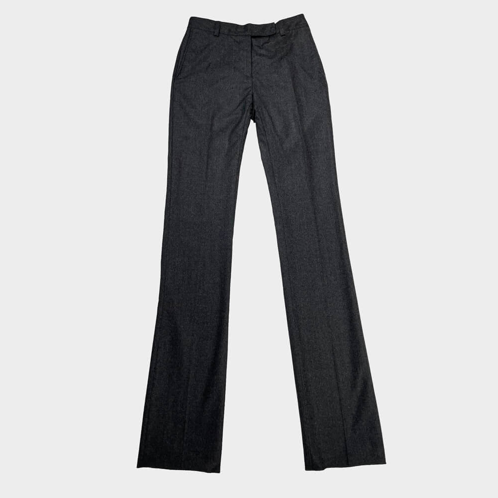 William & Son Ladies Grey Wool Trousers