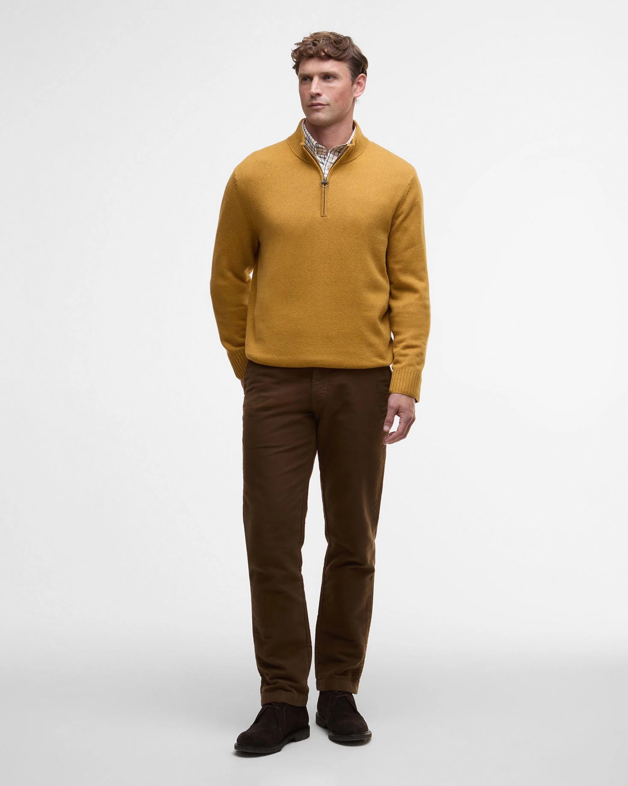 Barbour Kelson Half Zip Knitted Jumper