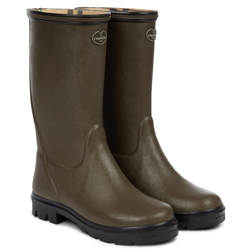 Le Chameau Kids Petite Aventure Jersey Lined Boots