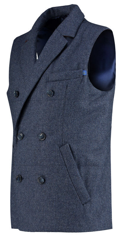 Benedict & Hott Double Breasted Gilet