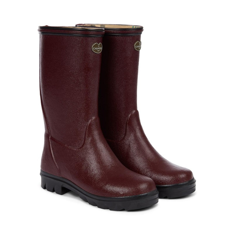 Le Chameau Kids Petite Aventure Jersey Lined Boots