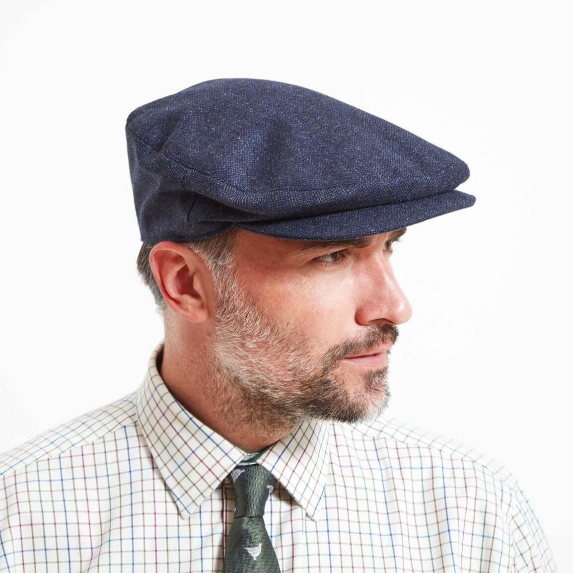Schoffel Tweed Countryman Cap