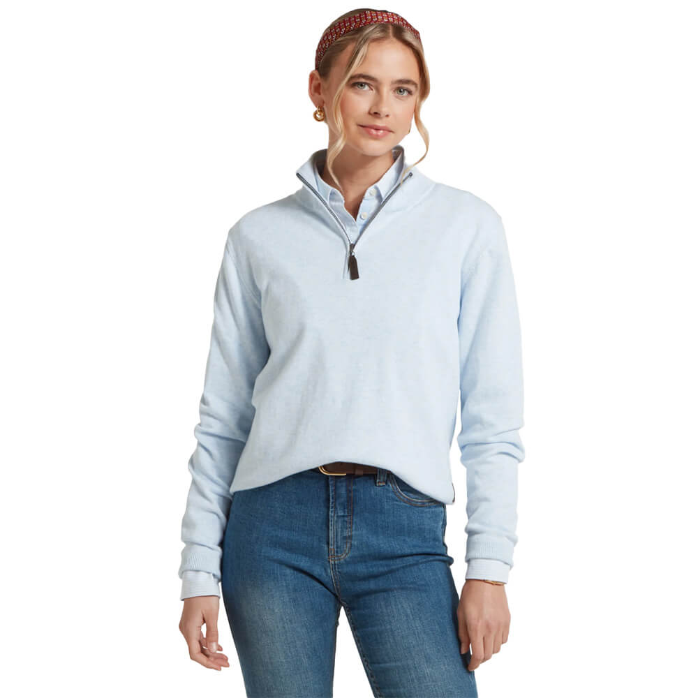 Schoffel Polperro Pima Cotton 1/4 Zip
