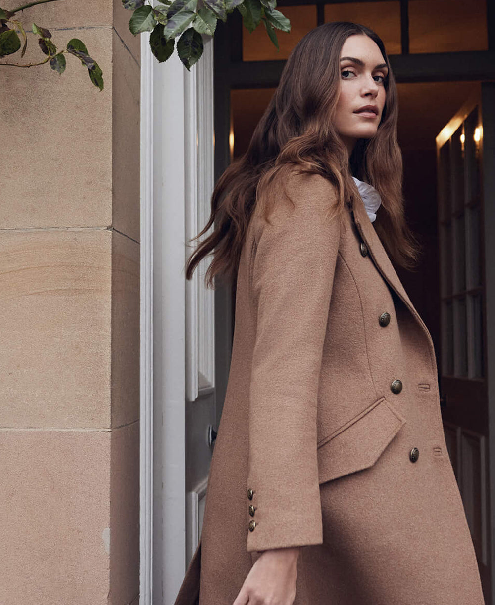 Barbour Cottesmore Wool Coat