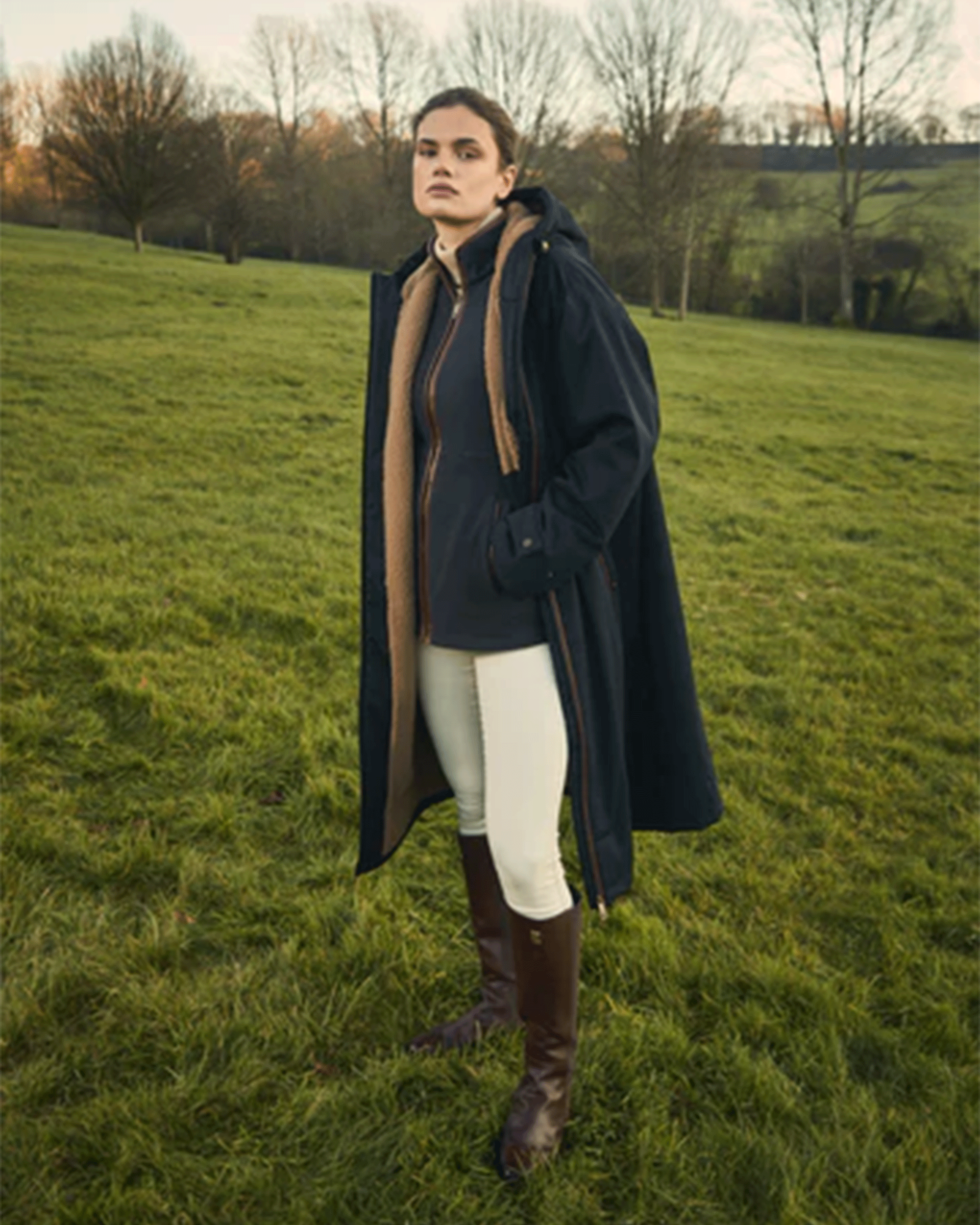 Holland Cooper Country Longline Fleece