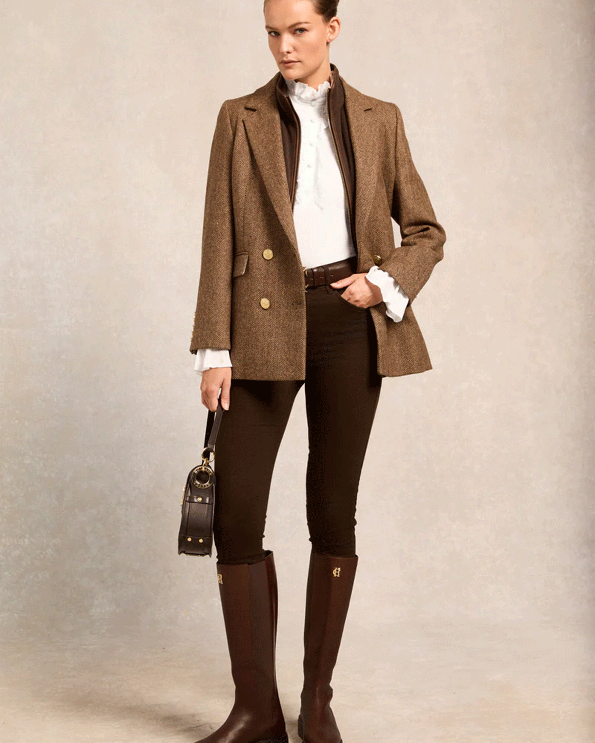 Holland Cooper Melissa Jersey Blouse