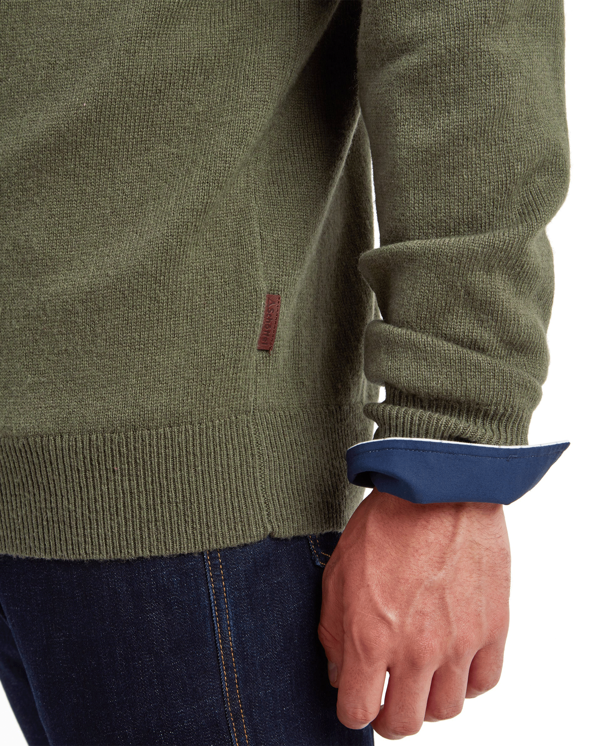 Schoffel Men's Lewis Lambswool V Neck Jumper