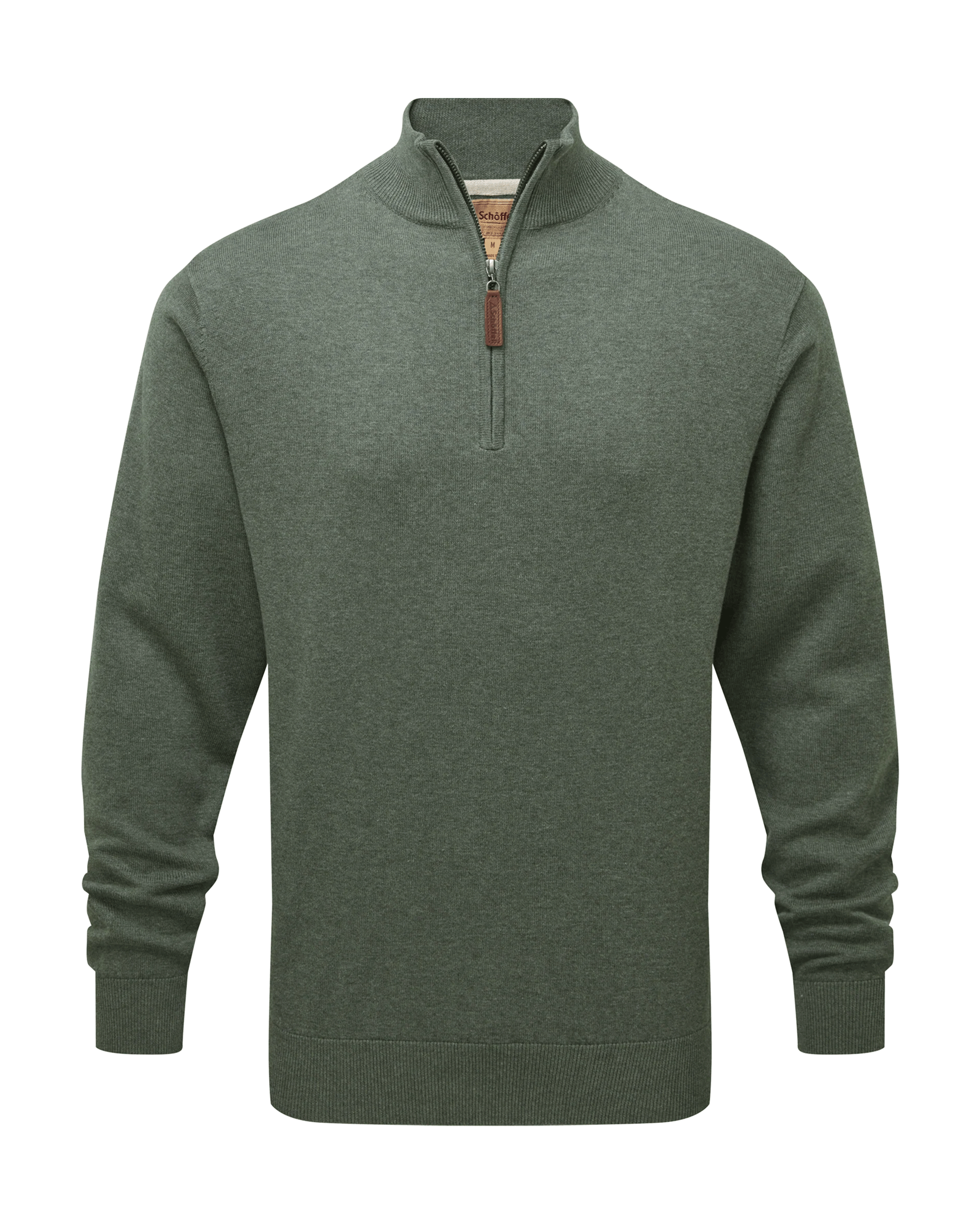 Schoffel Men's Porthmeor Pima Cotton 1/4 Zip Jumper