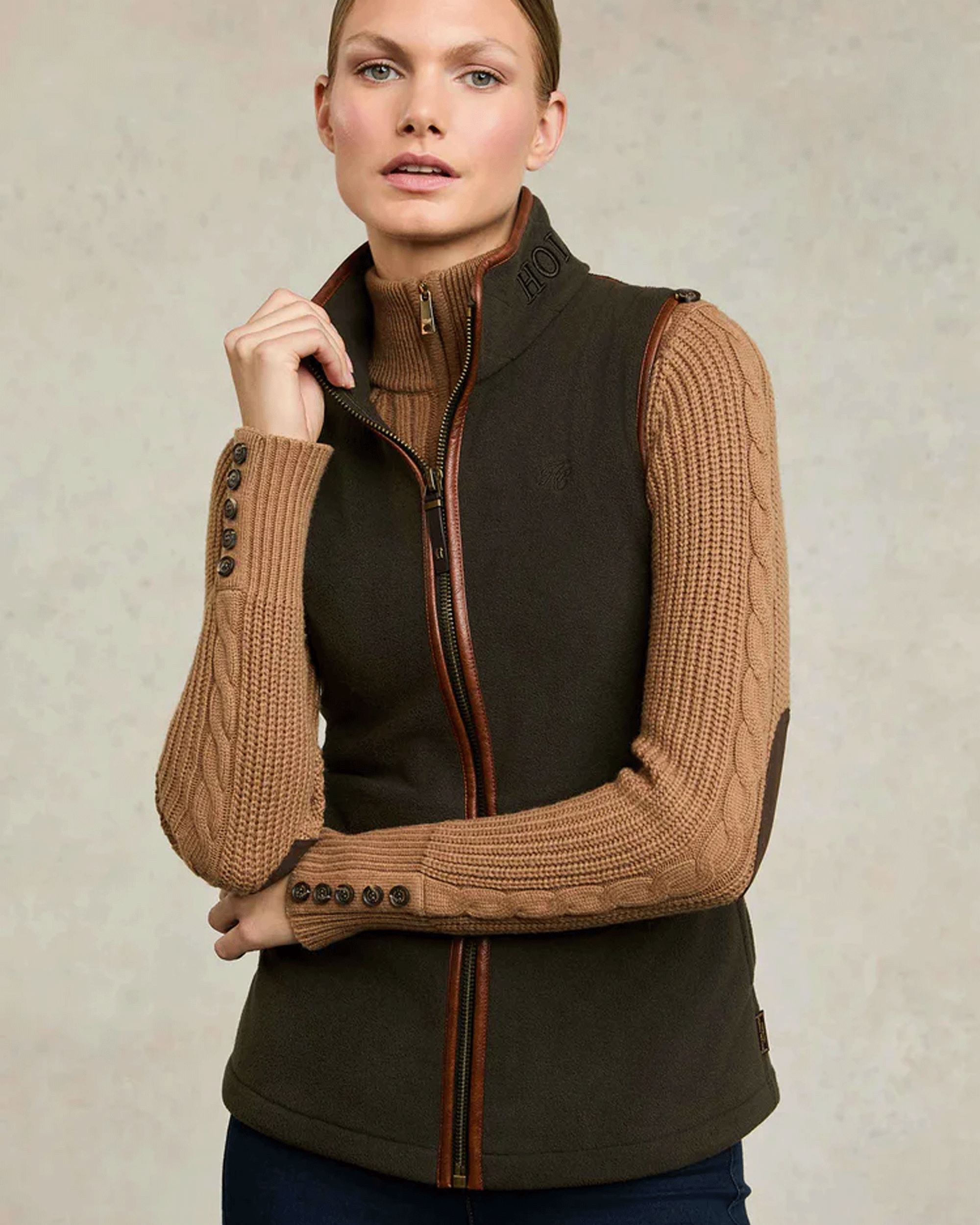 Holland Cooper Country Fleece Gilet