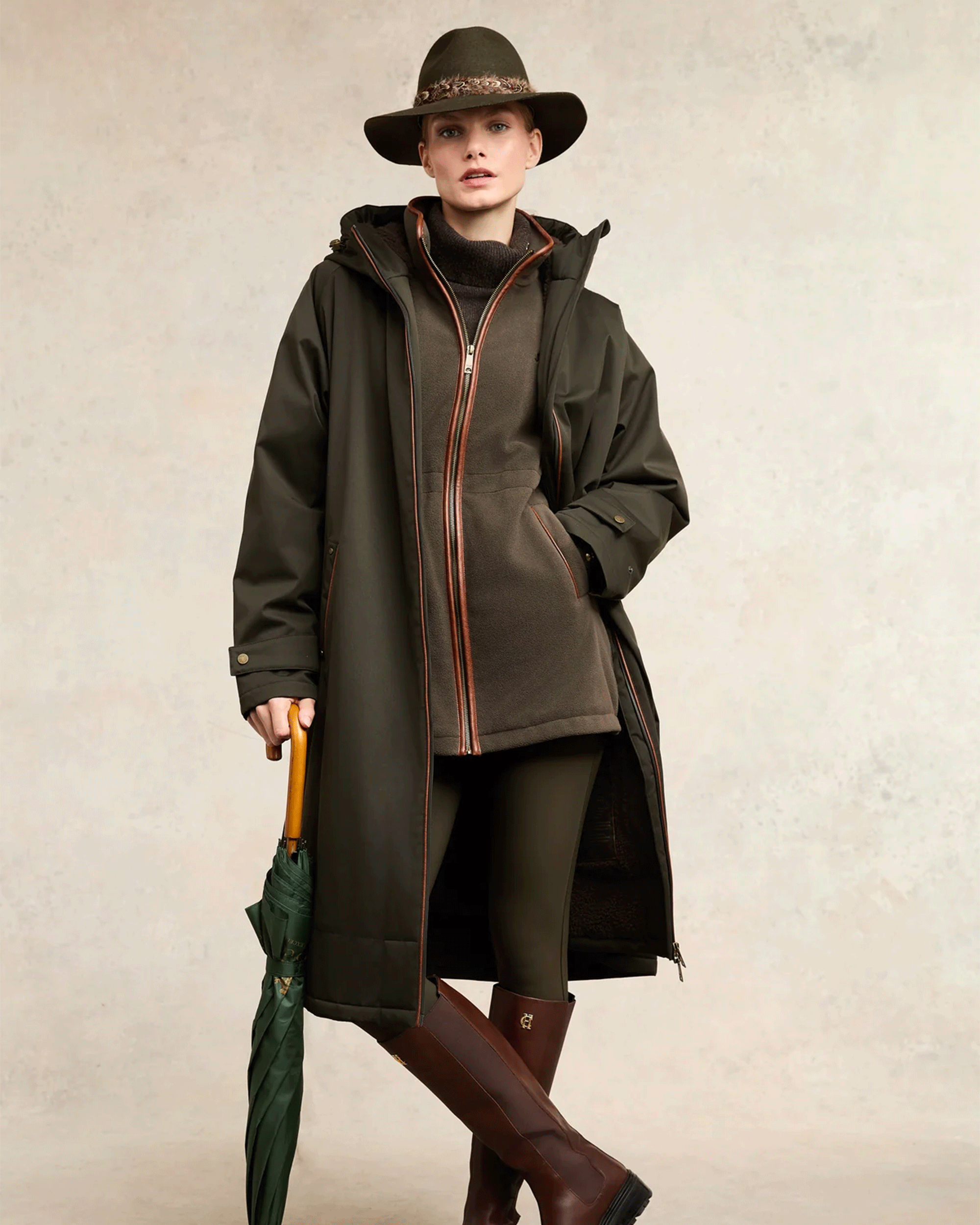 Holland Cooper Country Longline Fleece