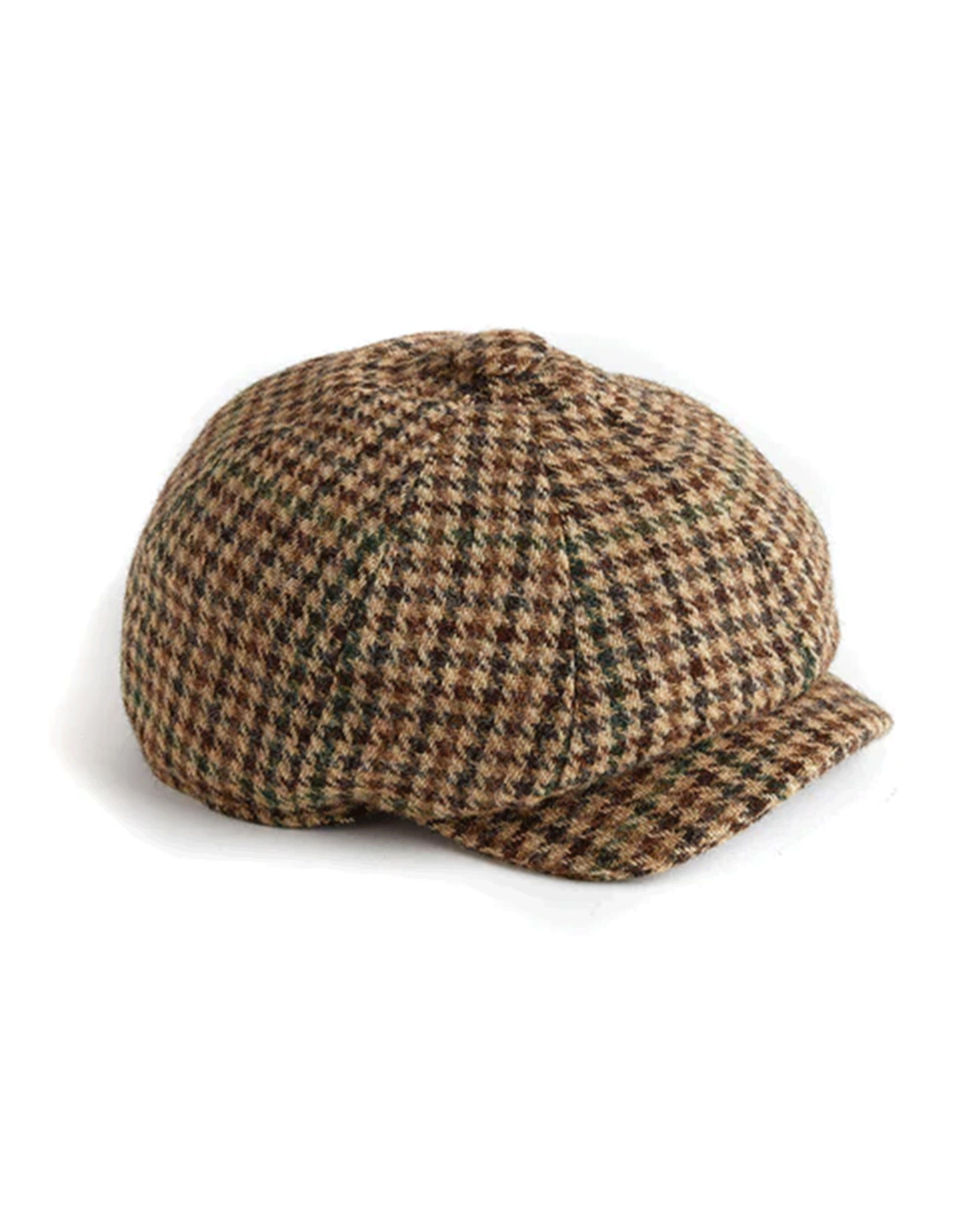 Holland Cooper Baker Boy Tweed Cap