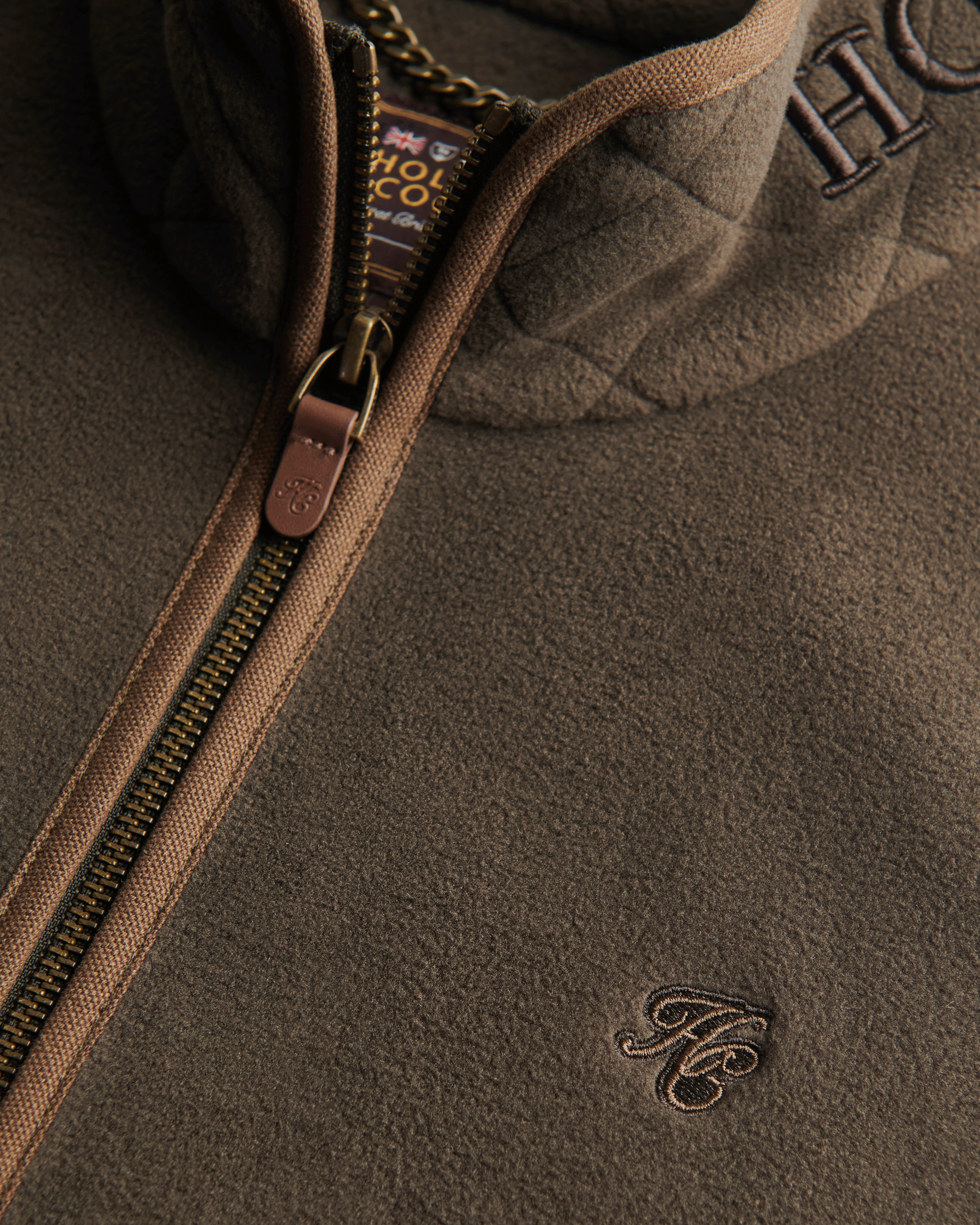 Holland Cooper Country Longline Fleece Gilet