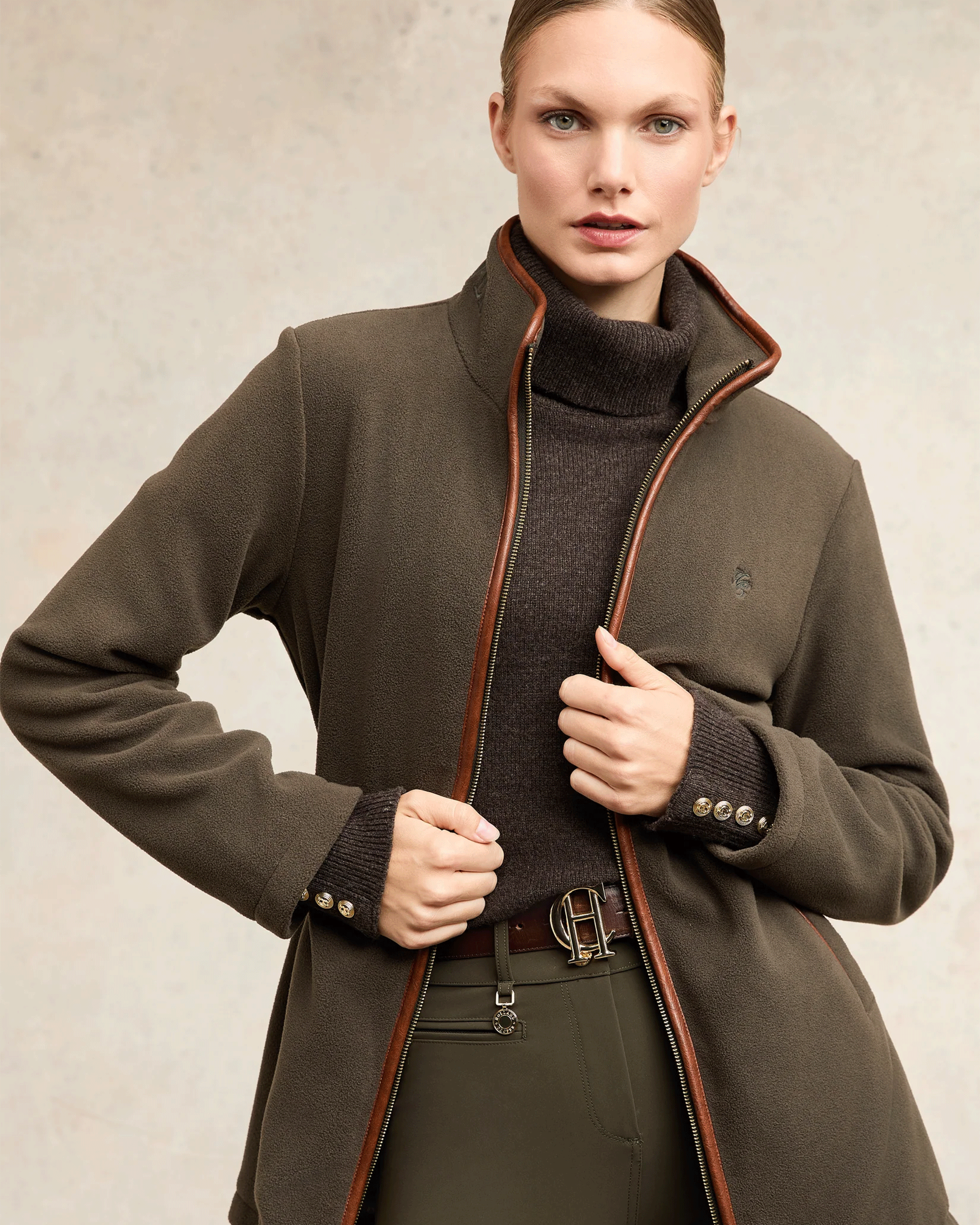 Holland Cooper Country Longline Fleece