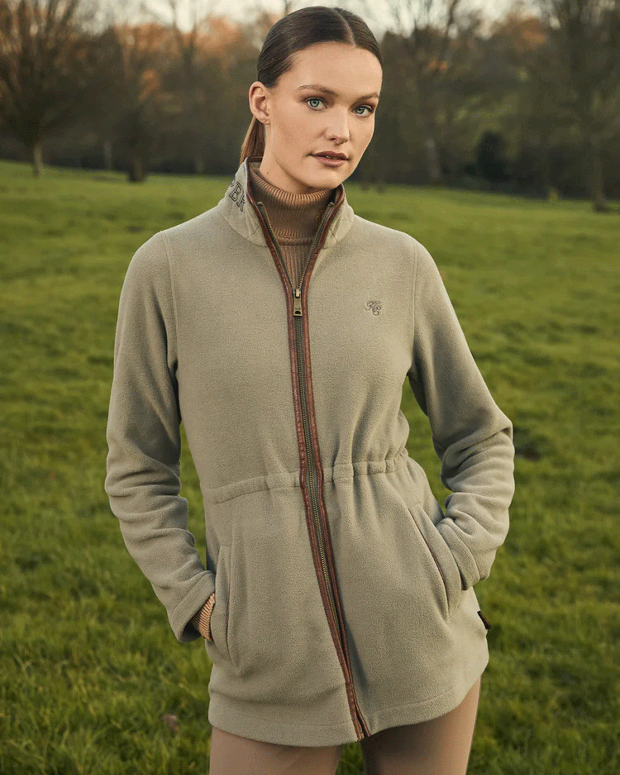 Holland Cooper Country Longline Fleece