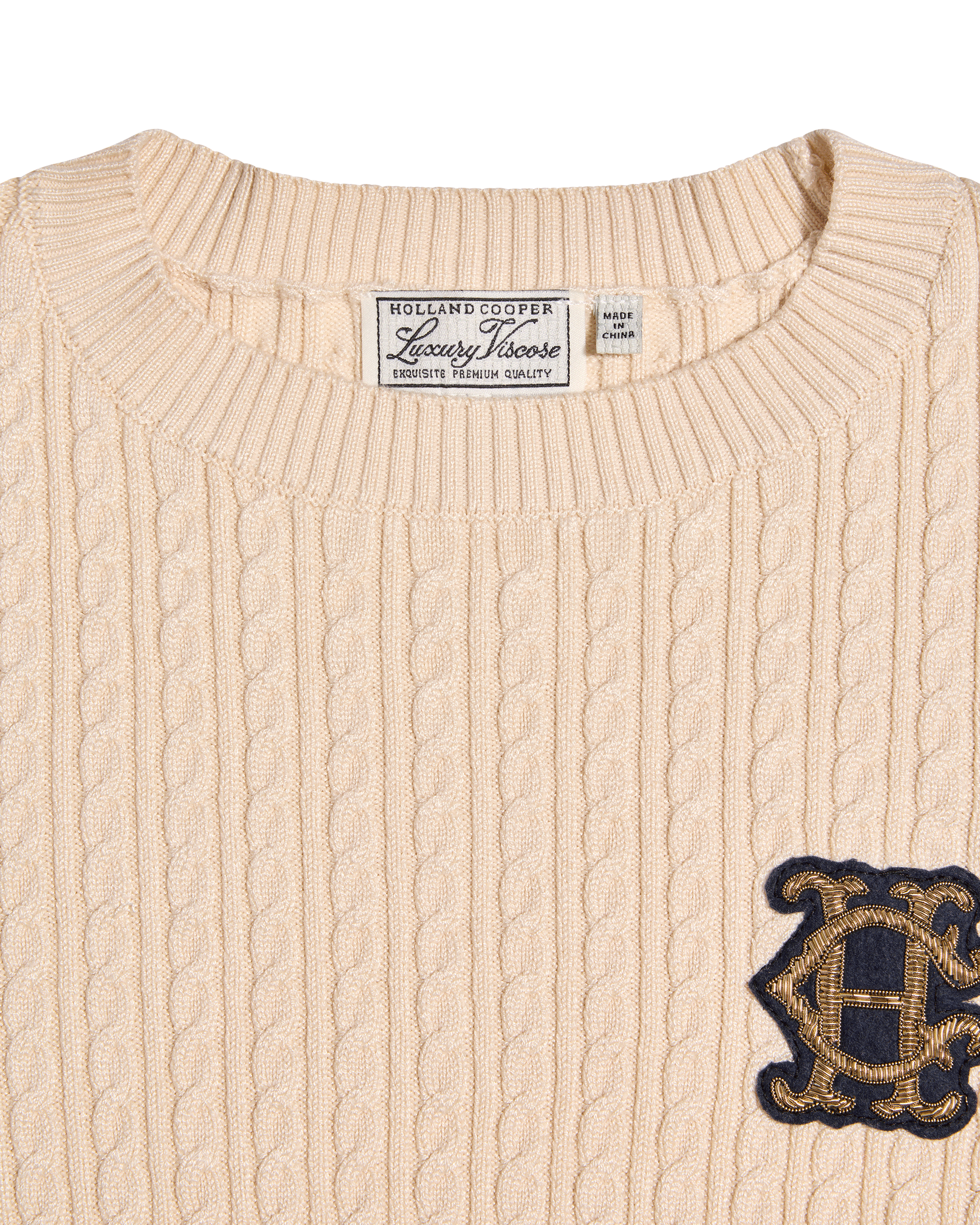 Holland Cooper Princeton Crew Neck Knit
