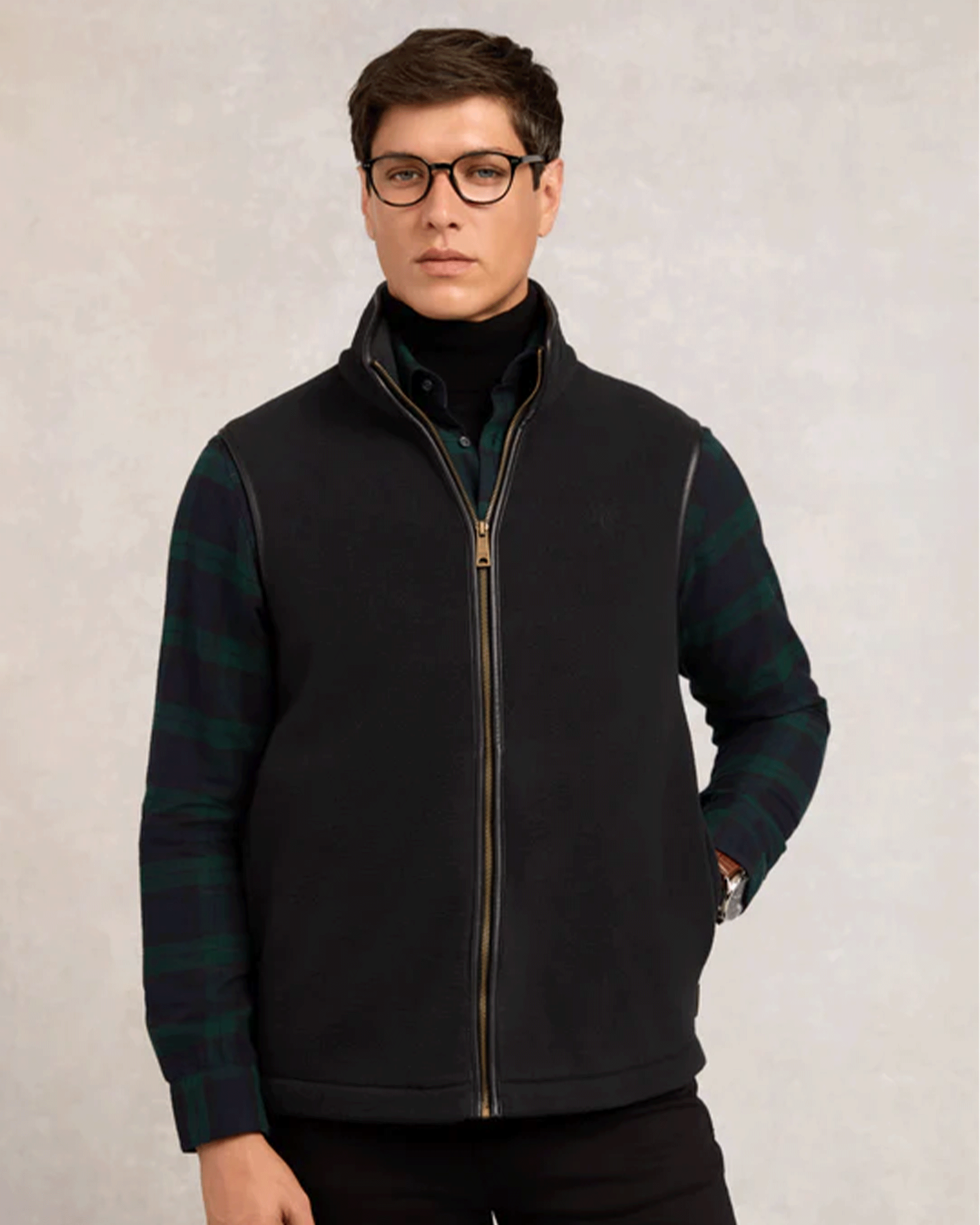 Holland Cooper Mens Country Fleece Gilet