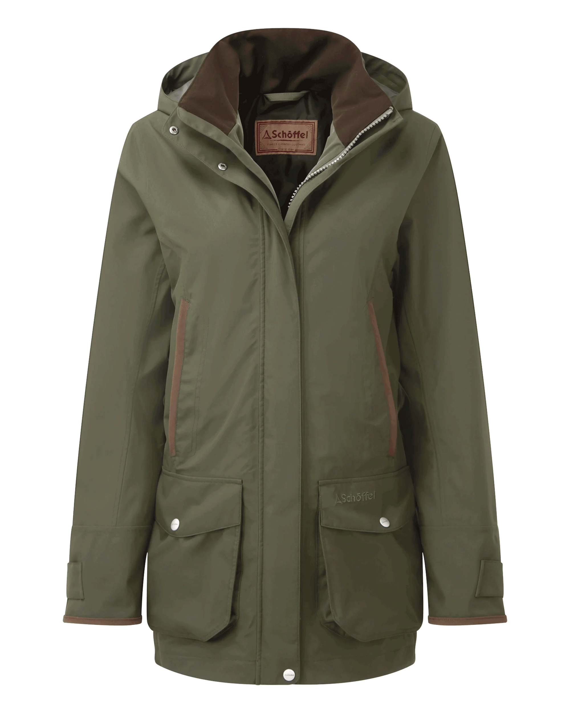 Schoffel Ladies Teal Ultralight Coat