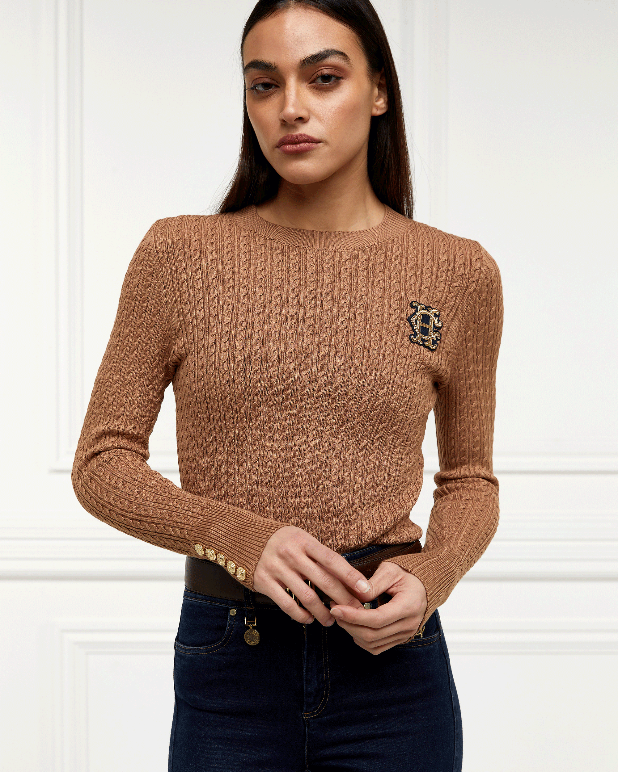 Holland Cooper Princeton Crew Neck Knit