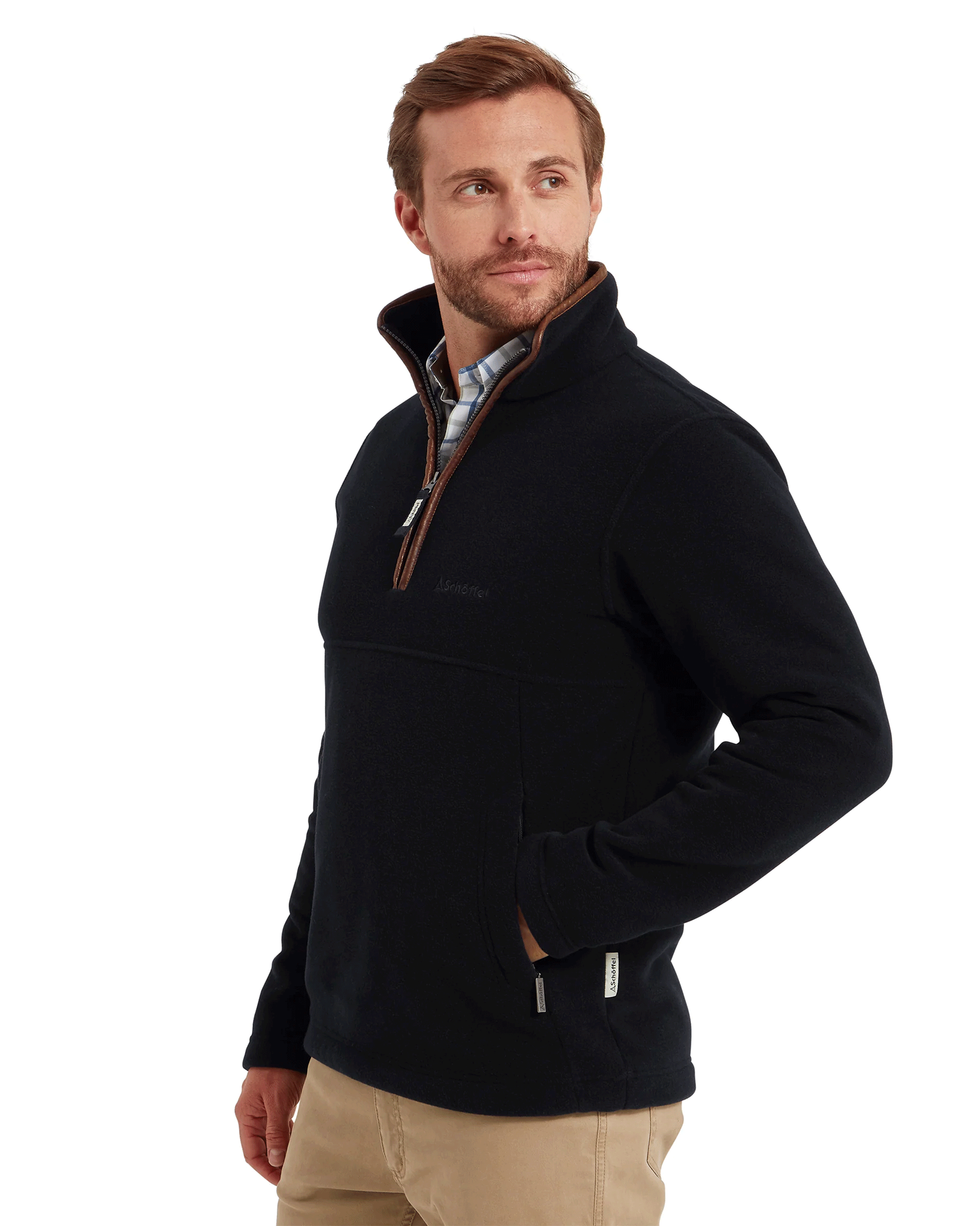 Schoffel Men's Berkeley 1/4 Zip Fleece