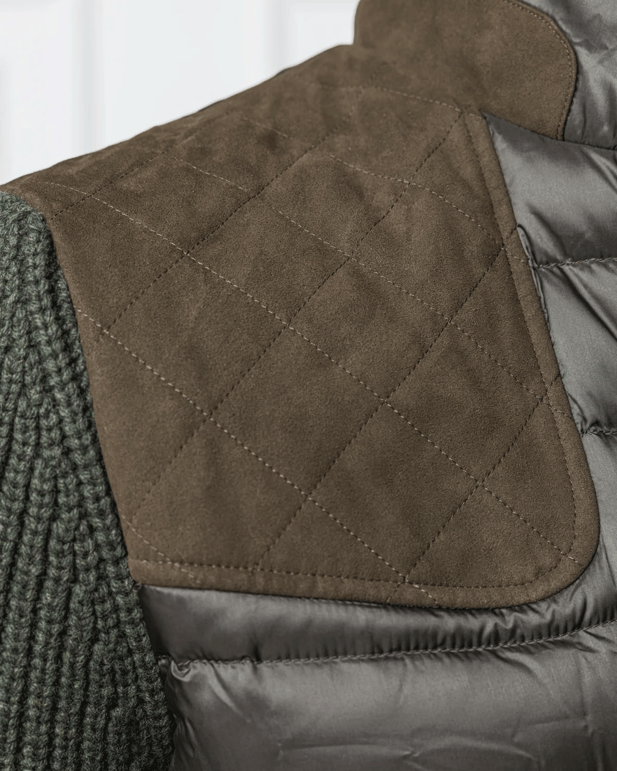 Habsburg Down Jacket Saxenegg with Knit Sleeves