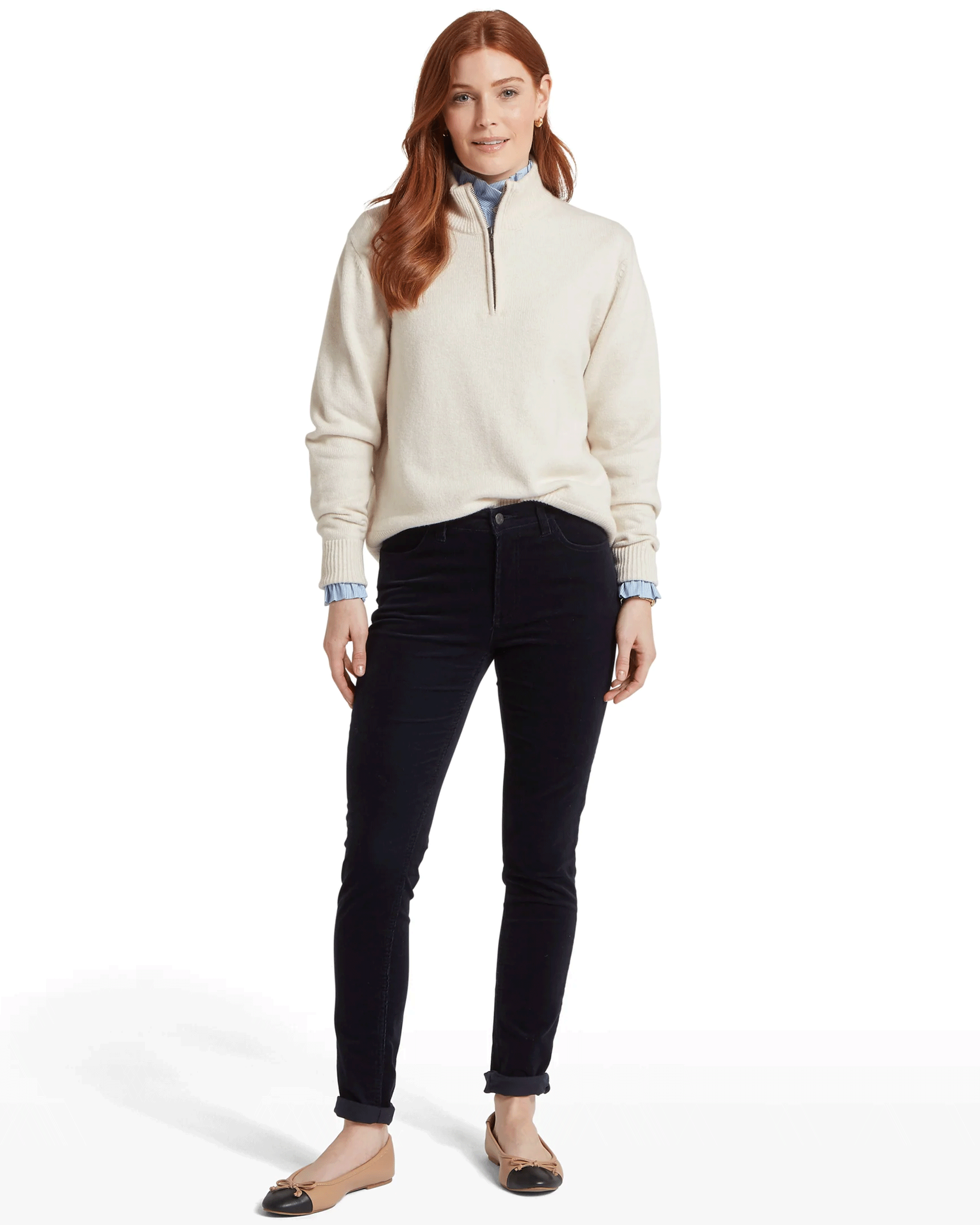 Schoffel Ladies Thorably 1/4 Zip Jumper