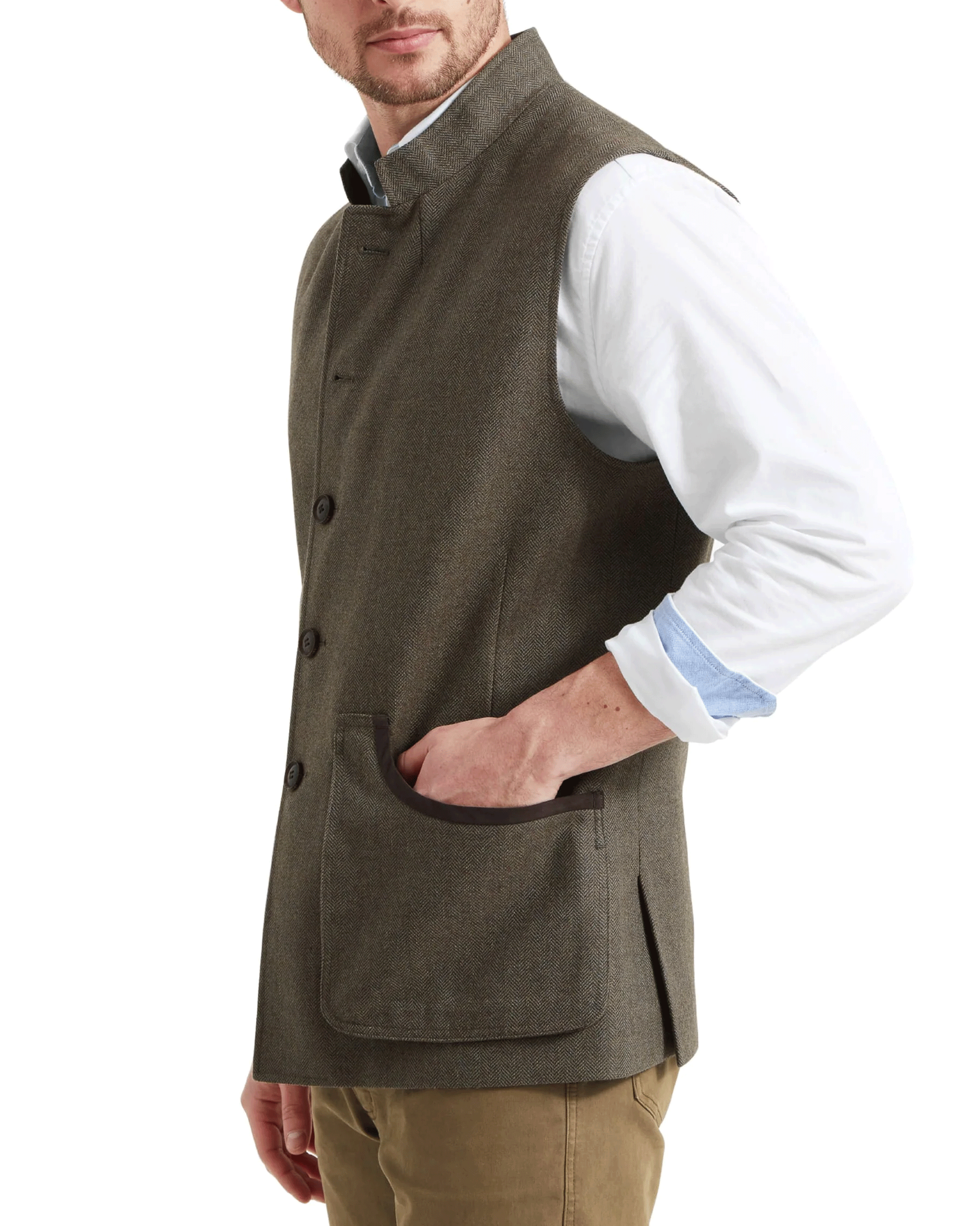 Schoffel Men's Holcot Tweed Waistcoat