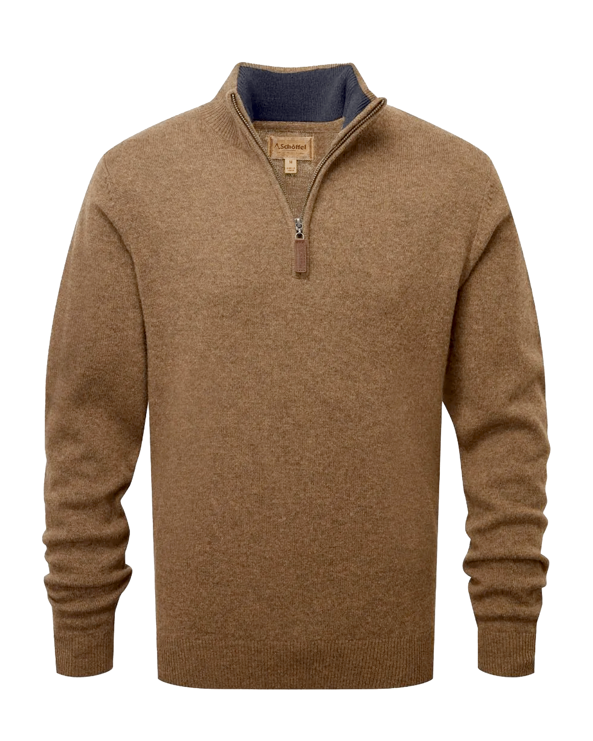 Schoffel Men's Lewis Lambswool 1/4 Zip Jumper